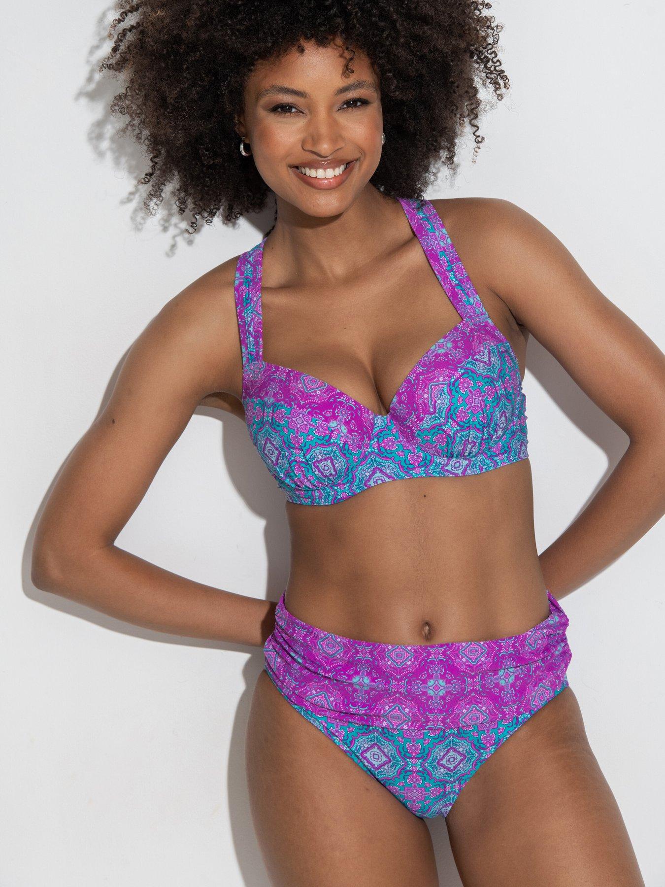 undefined Venice Beach Fold Over Brief - Multi