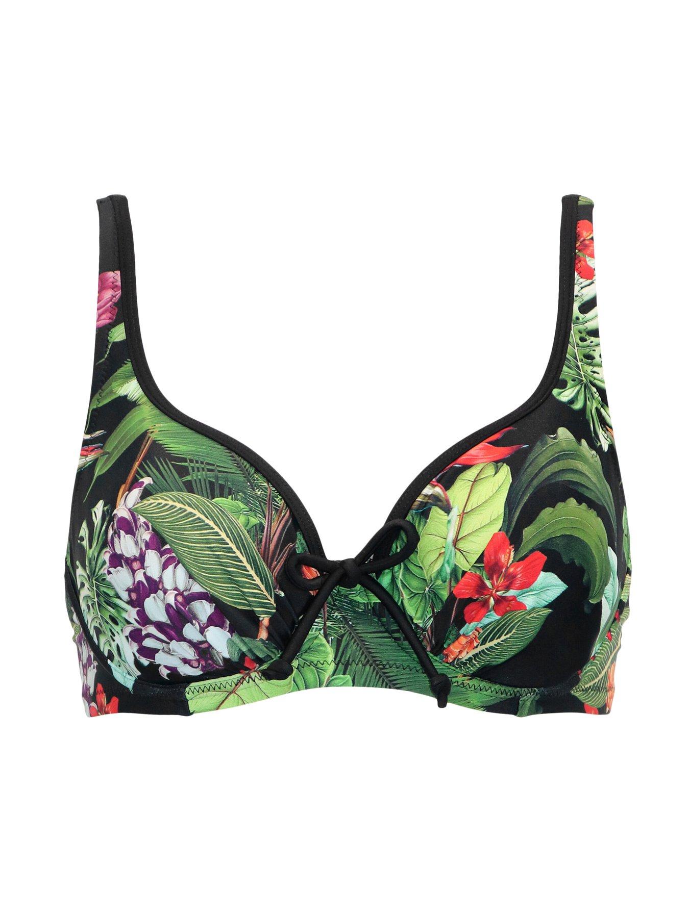 Image 3 of 4 of Pour Moi Palermo Underwired Non-Padded Bikini Top - Print
