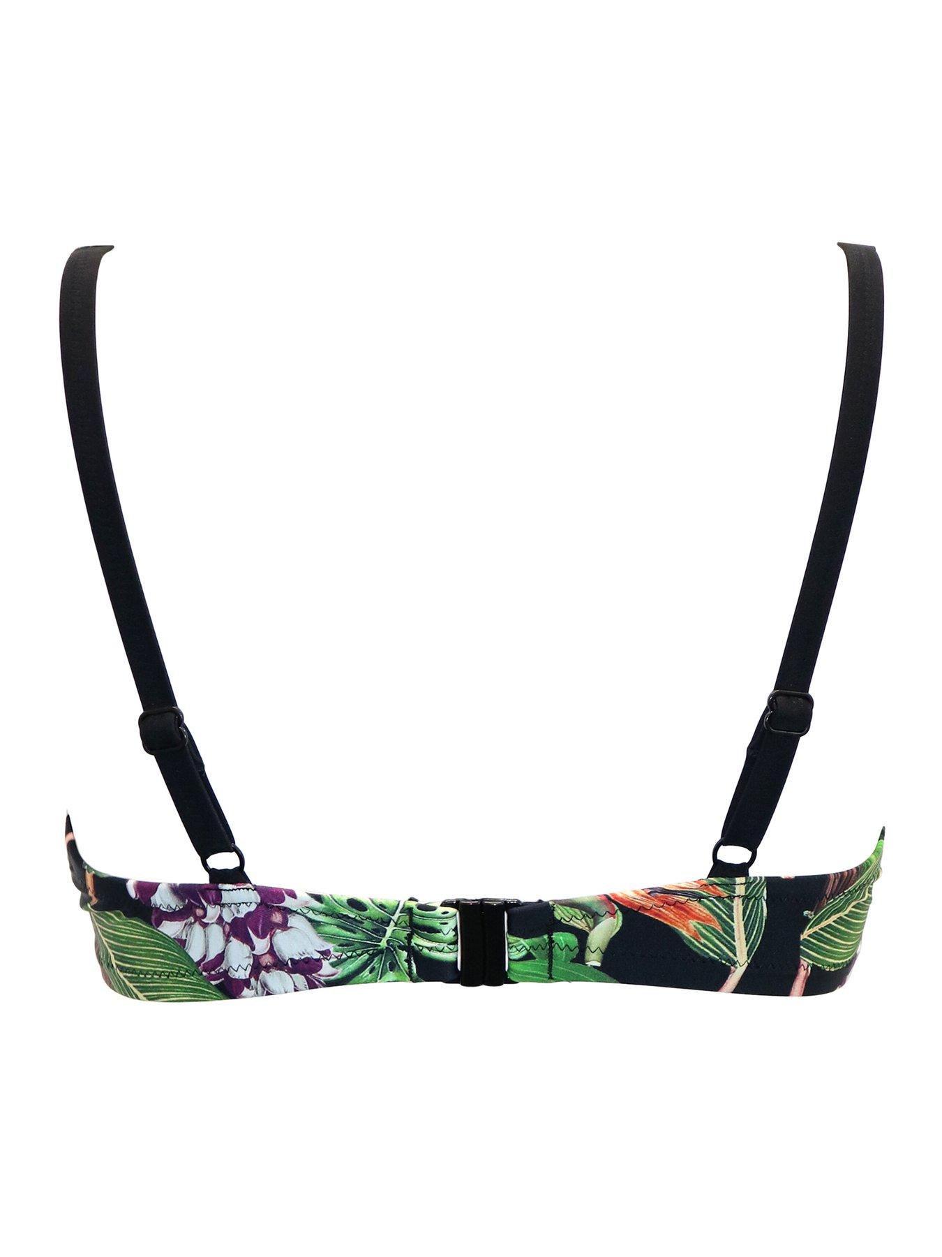 Image 4 of 4 of Pour Moi Palermo Underwired Non-Padded Bikini Top - Print