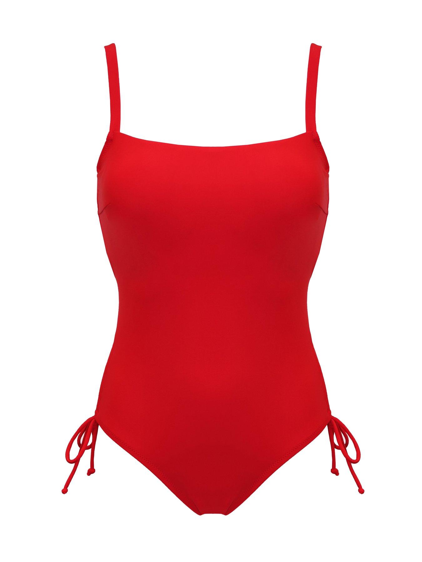 Image 3 of 4 of Pour Moi Square Neck Adjustable Underwired Swimsuit