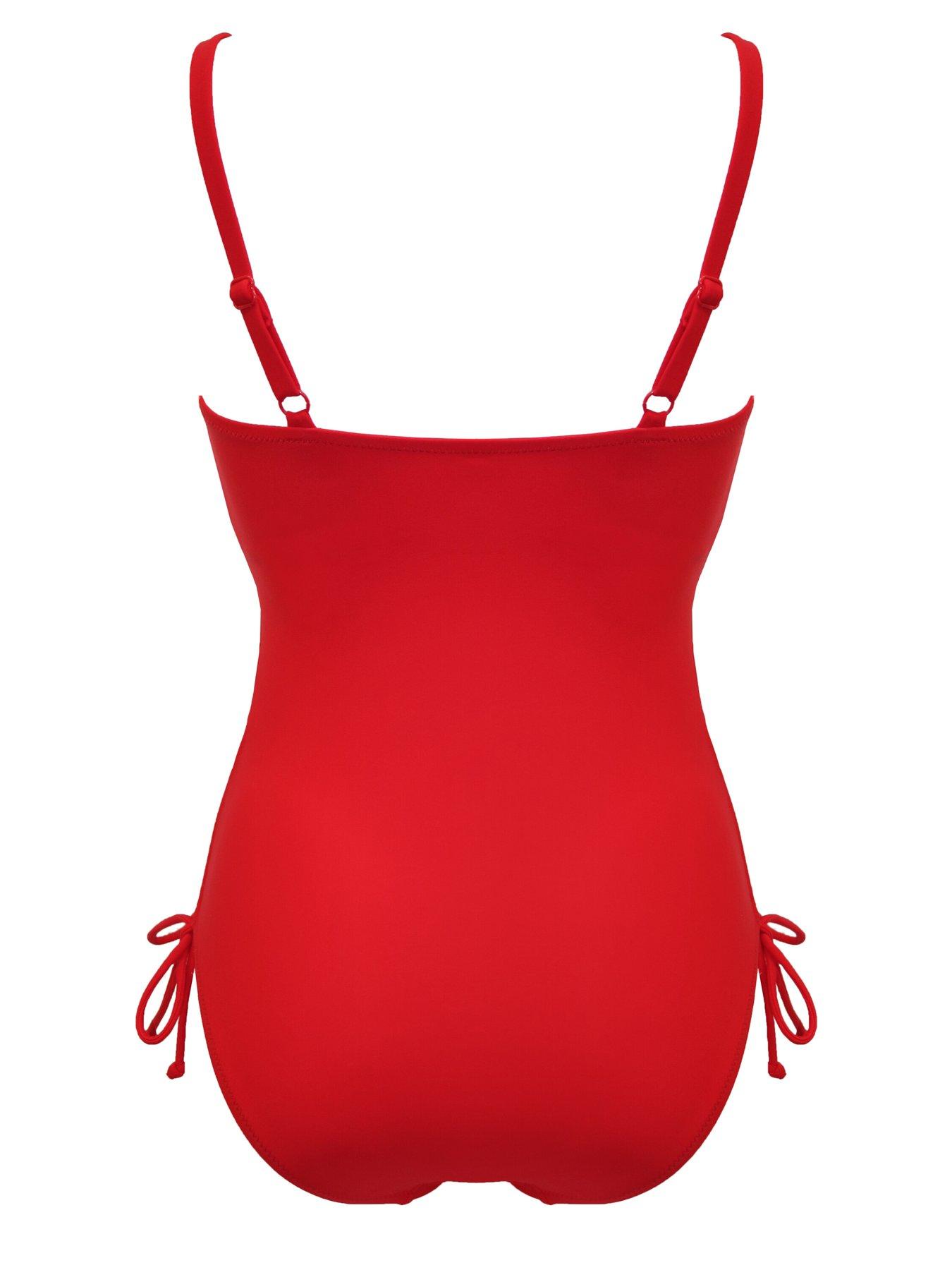 Image 4 of 4 of Pour Moi Square Neck Adjustable Underwired Swimsuit