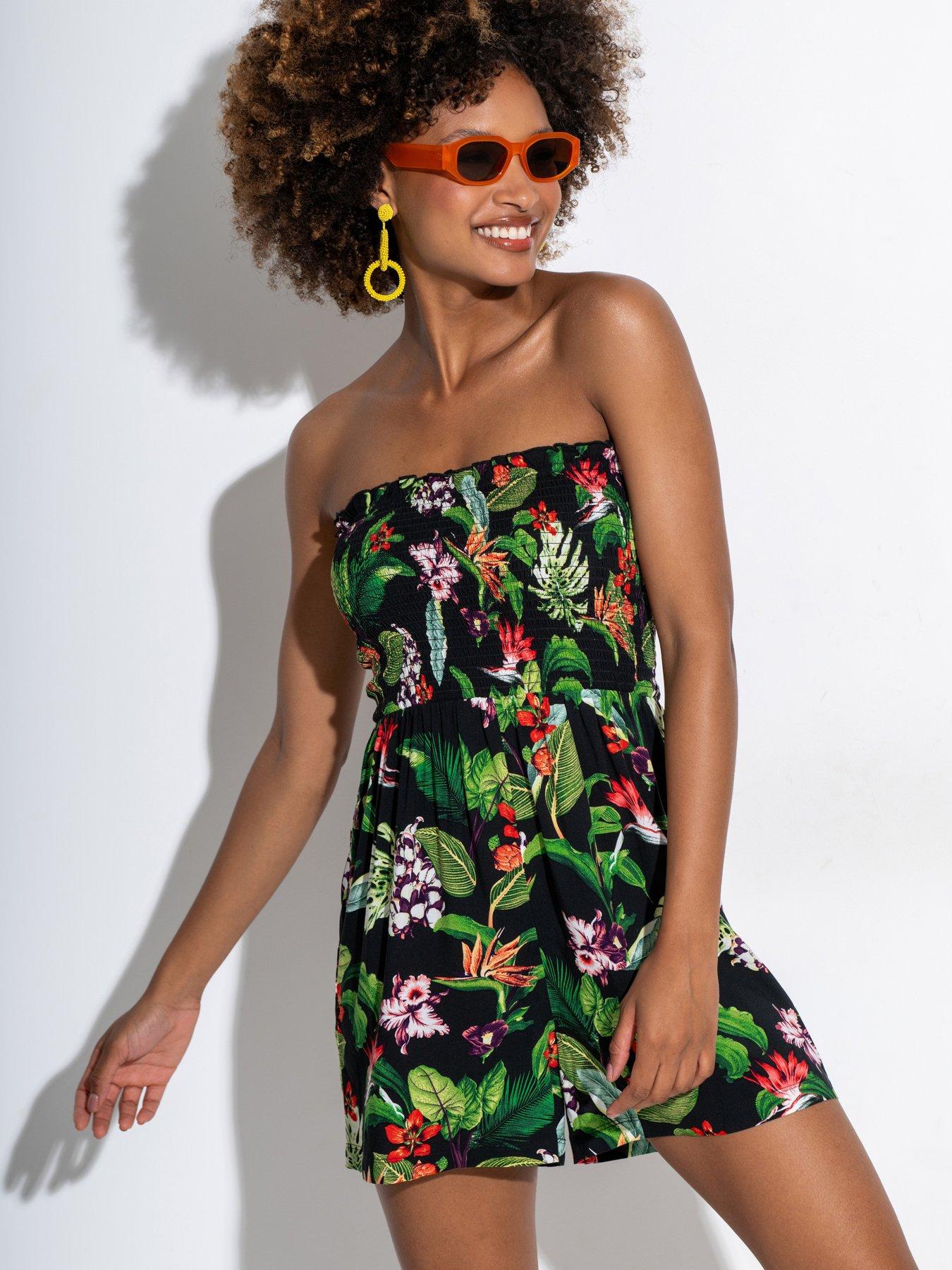 pour-moi-strapless-shirred-bodice-beach-playsuit