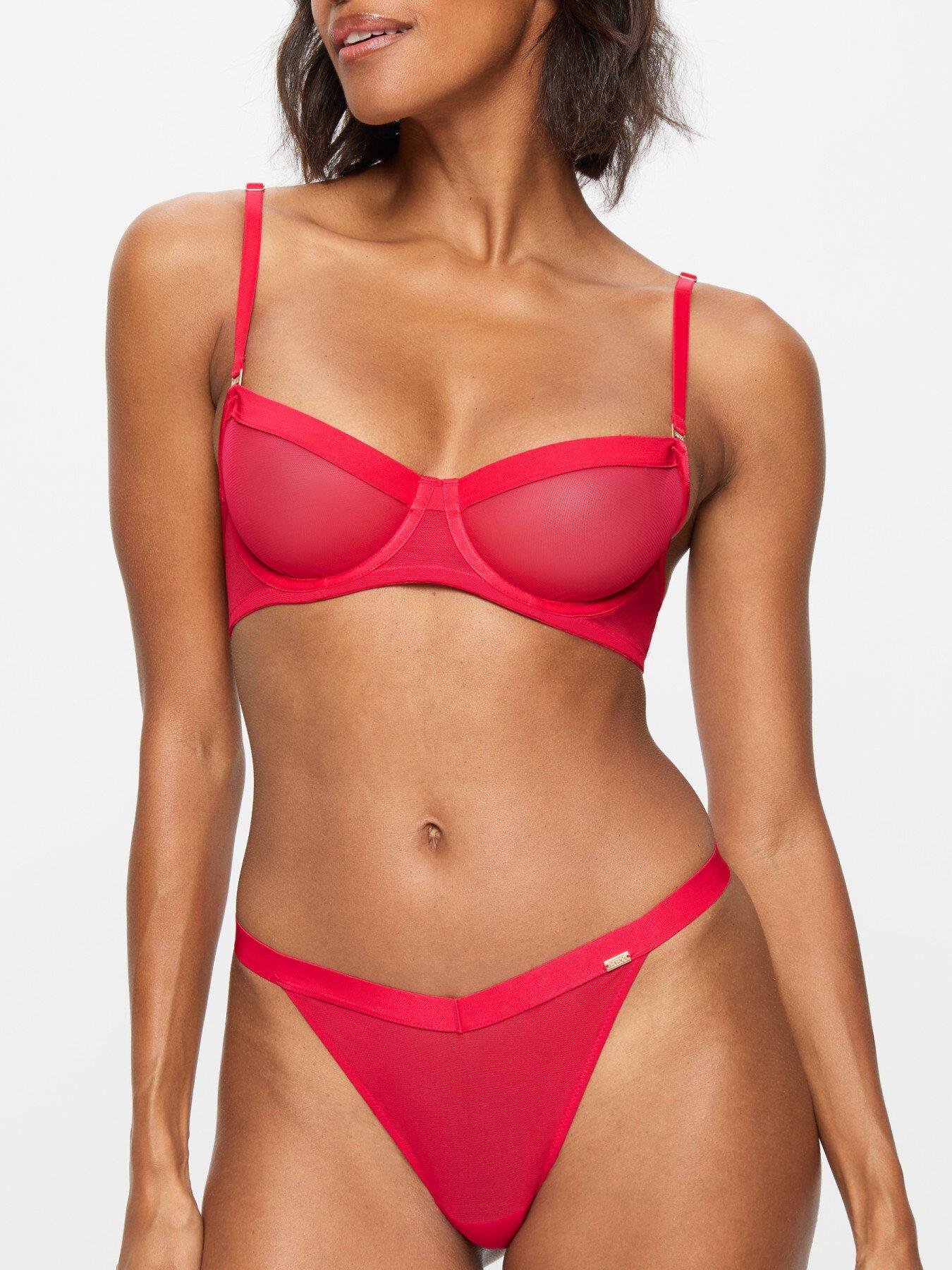 Knickerbox Zadie String - Red