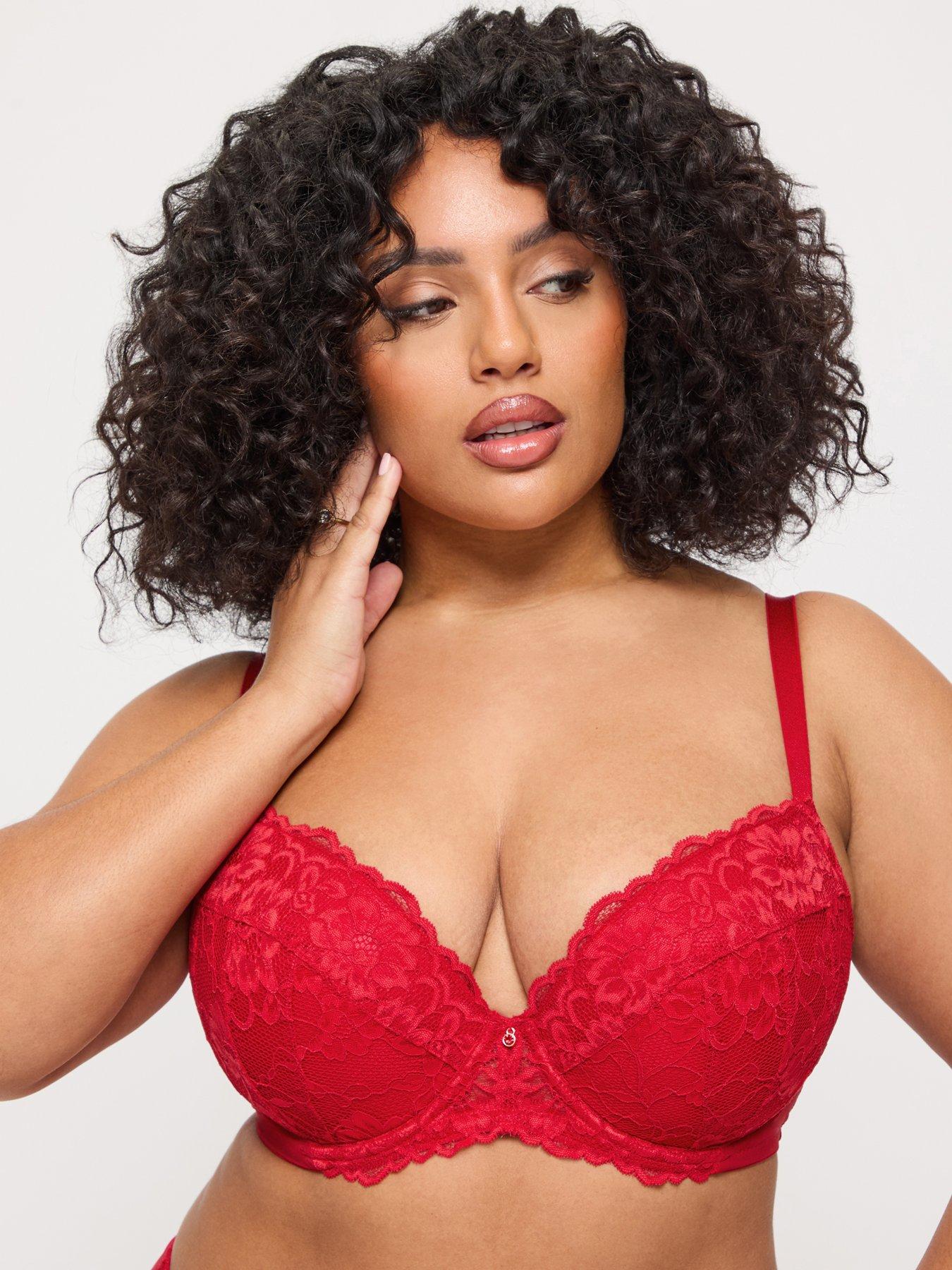 undefined Sexy Lace Padded Plunge Bra