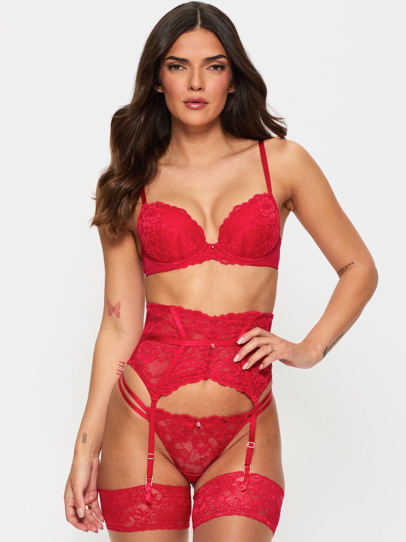 Image 3 of 6 of Ann Summers Sexy Lace Padded Plunge Bra