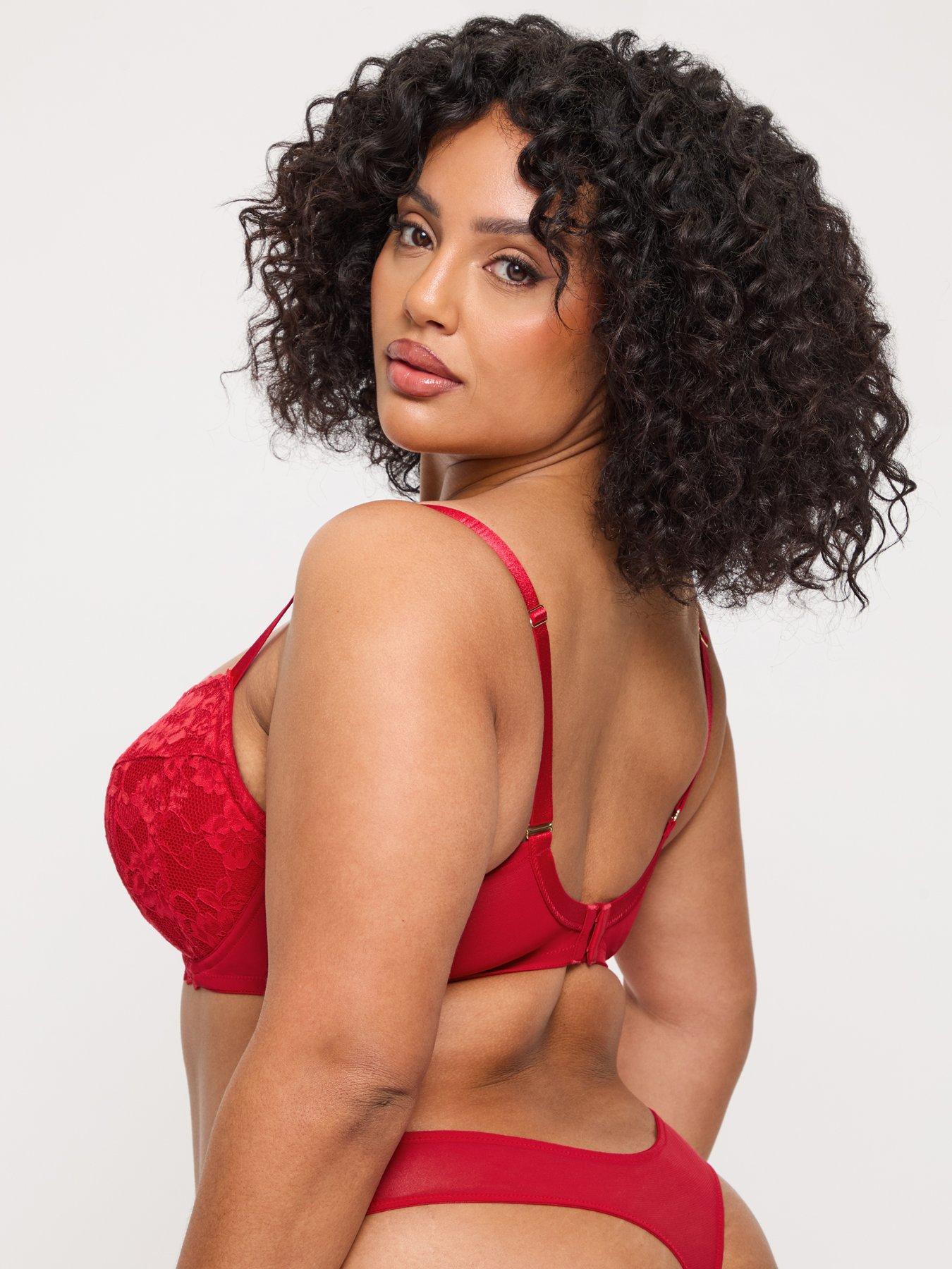 Image 6 of 6 of Ann Summers Sexy Lace Padded Plunge Bra