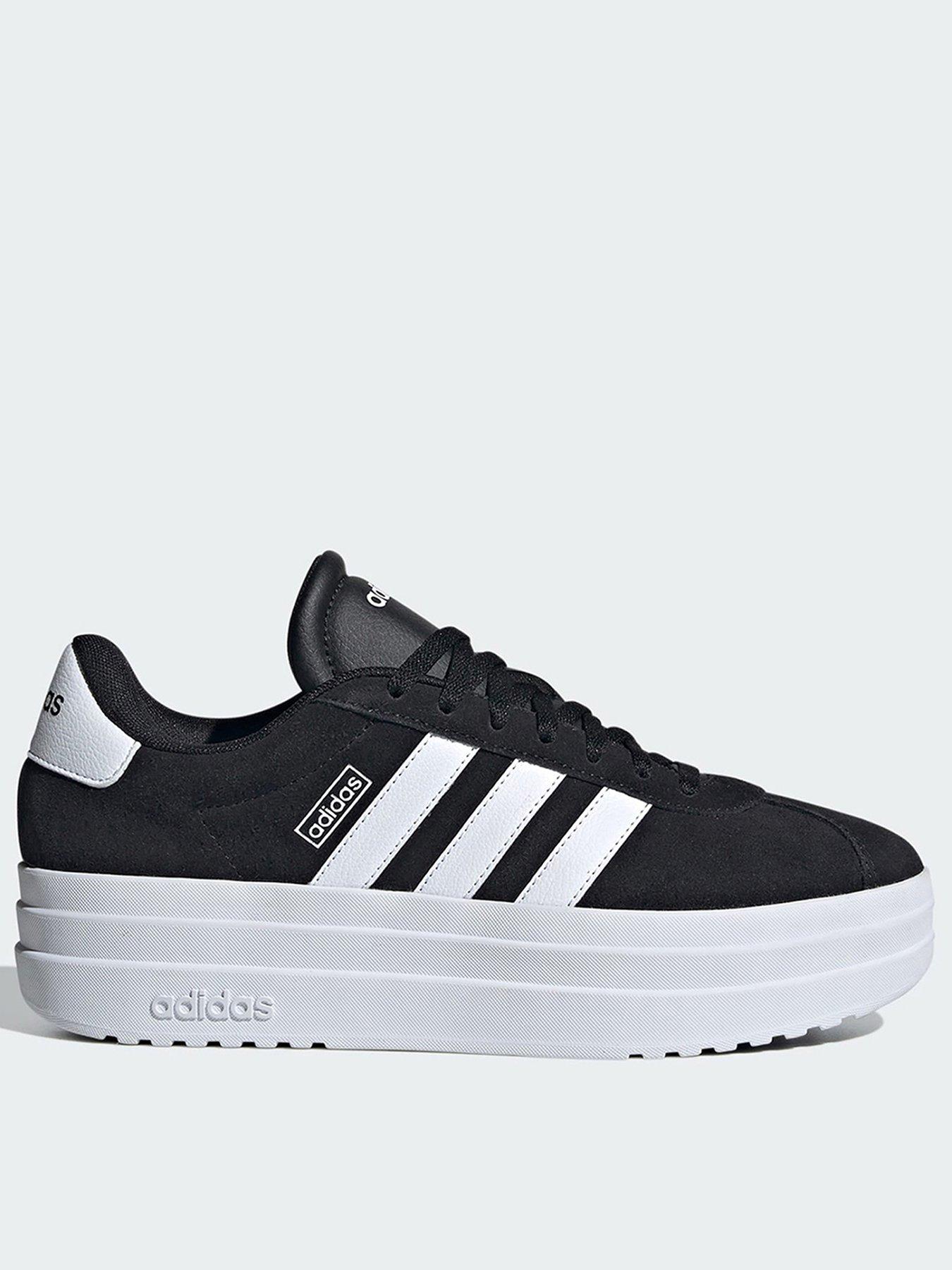 adidas Sportswear VL Court Bold Shoes, Green/White, Size 4.5, Women