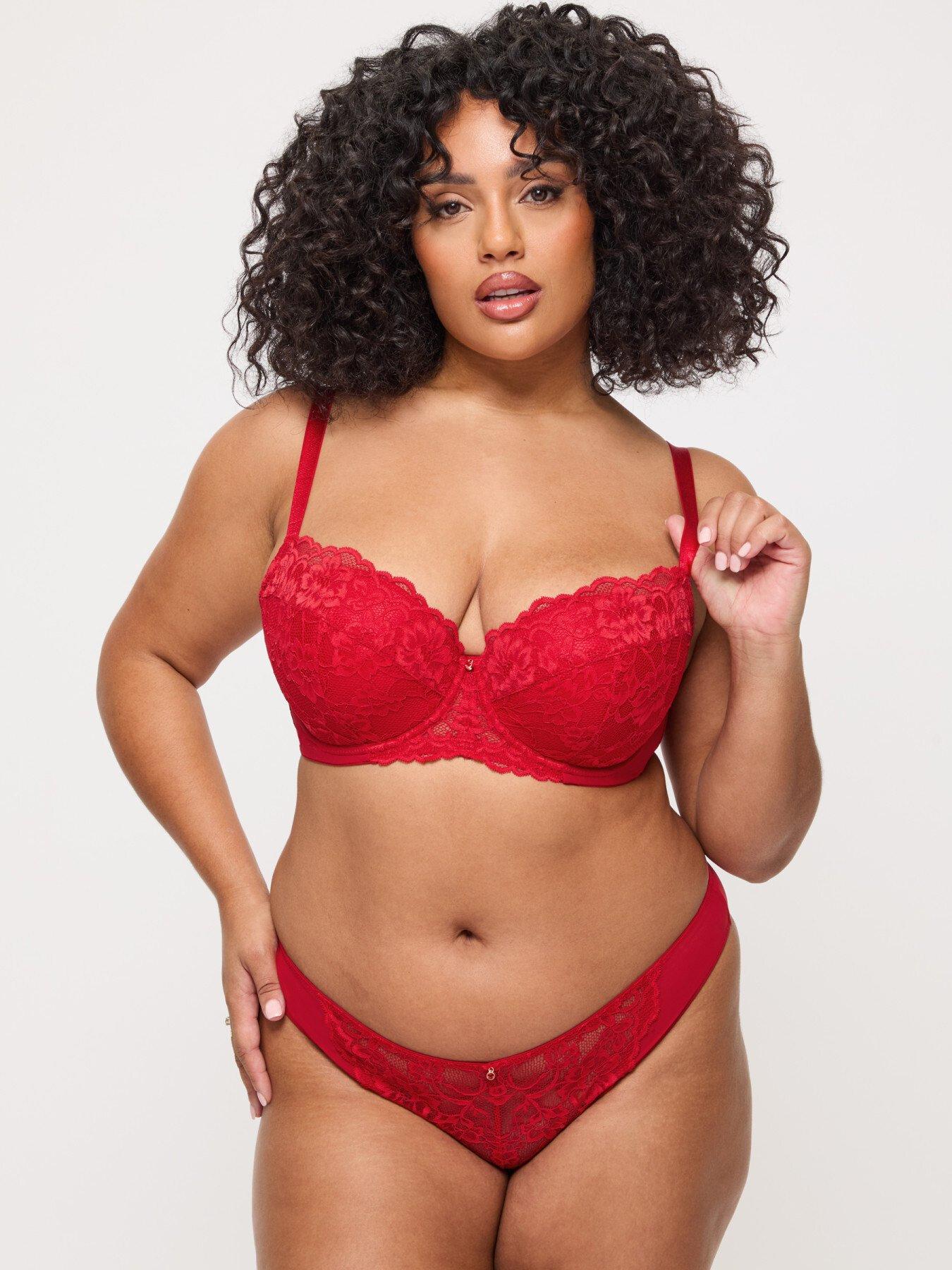 undefined Sexy Lace Padded Balcony Bra