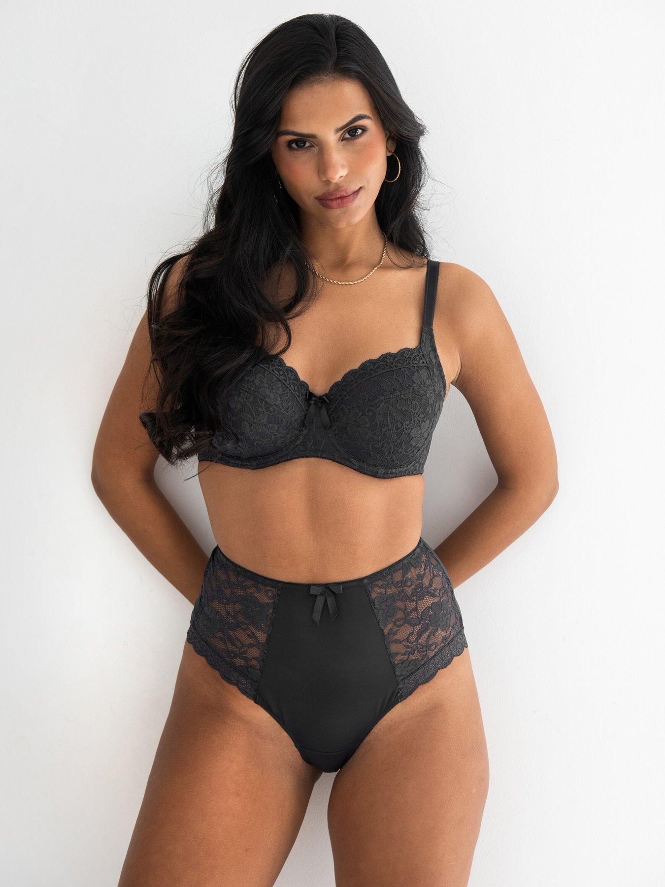 Image 1 of 4 of Pour Moi Rebel Deep Brief - Grey