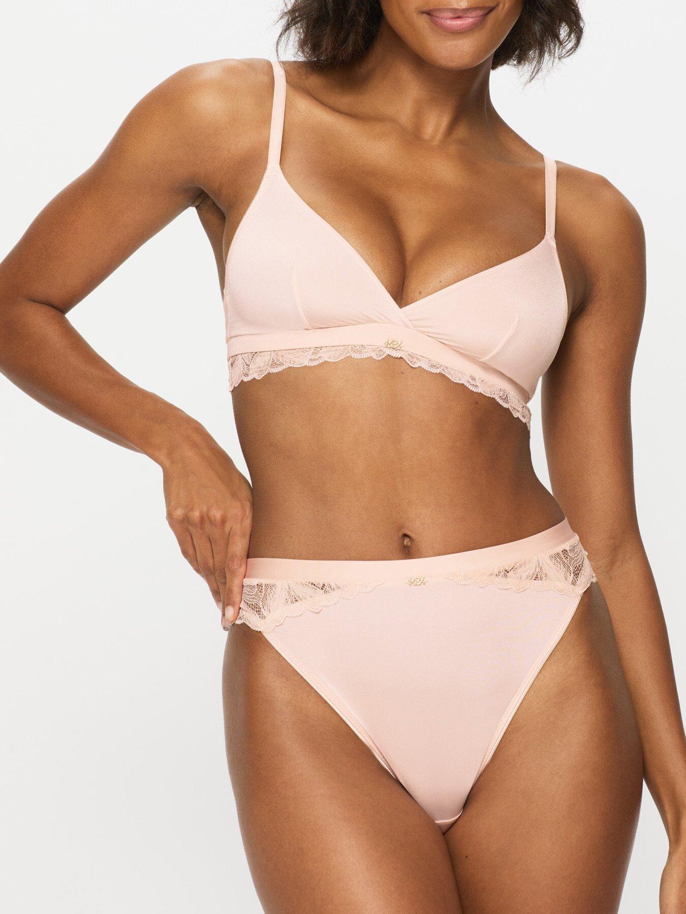undefined Harper High-Rise Brazilian - Light Pink