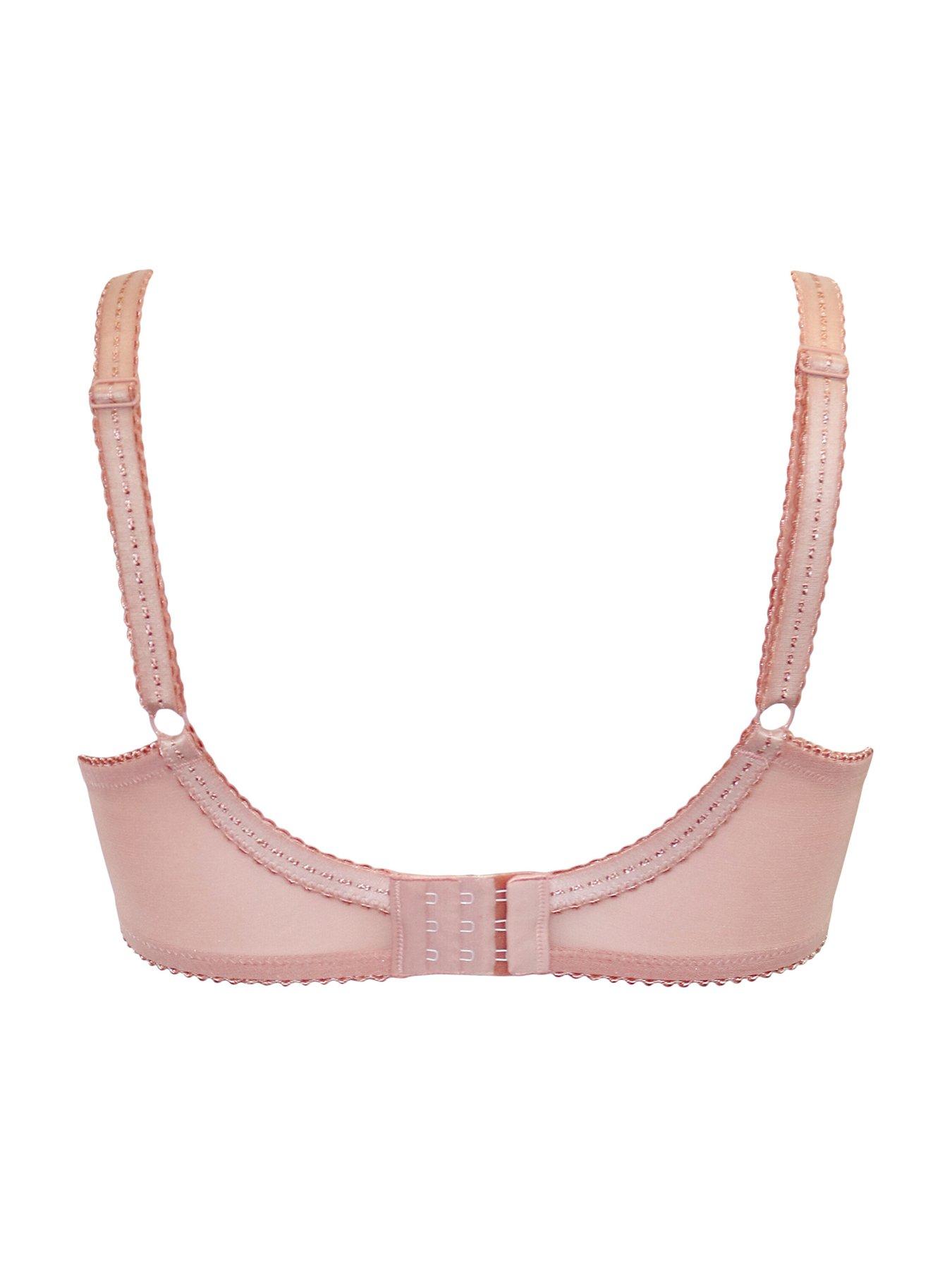 Image 4 of 4 of Pour Moi Sofia Lace Embroidered Side Support Bra