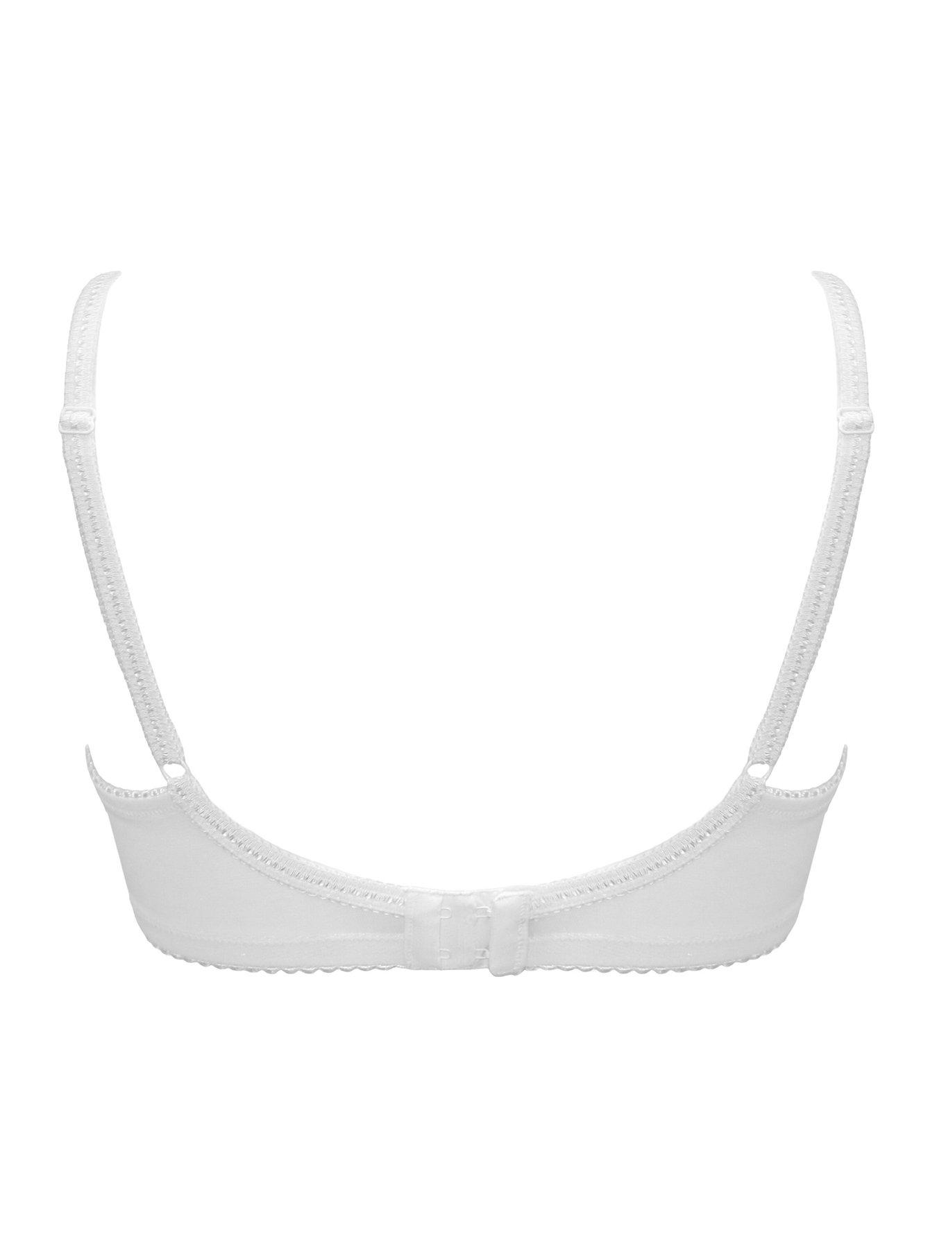 Image 4 of 4 of Pour Moi St Tropez Full Cup Bra - White/Multi