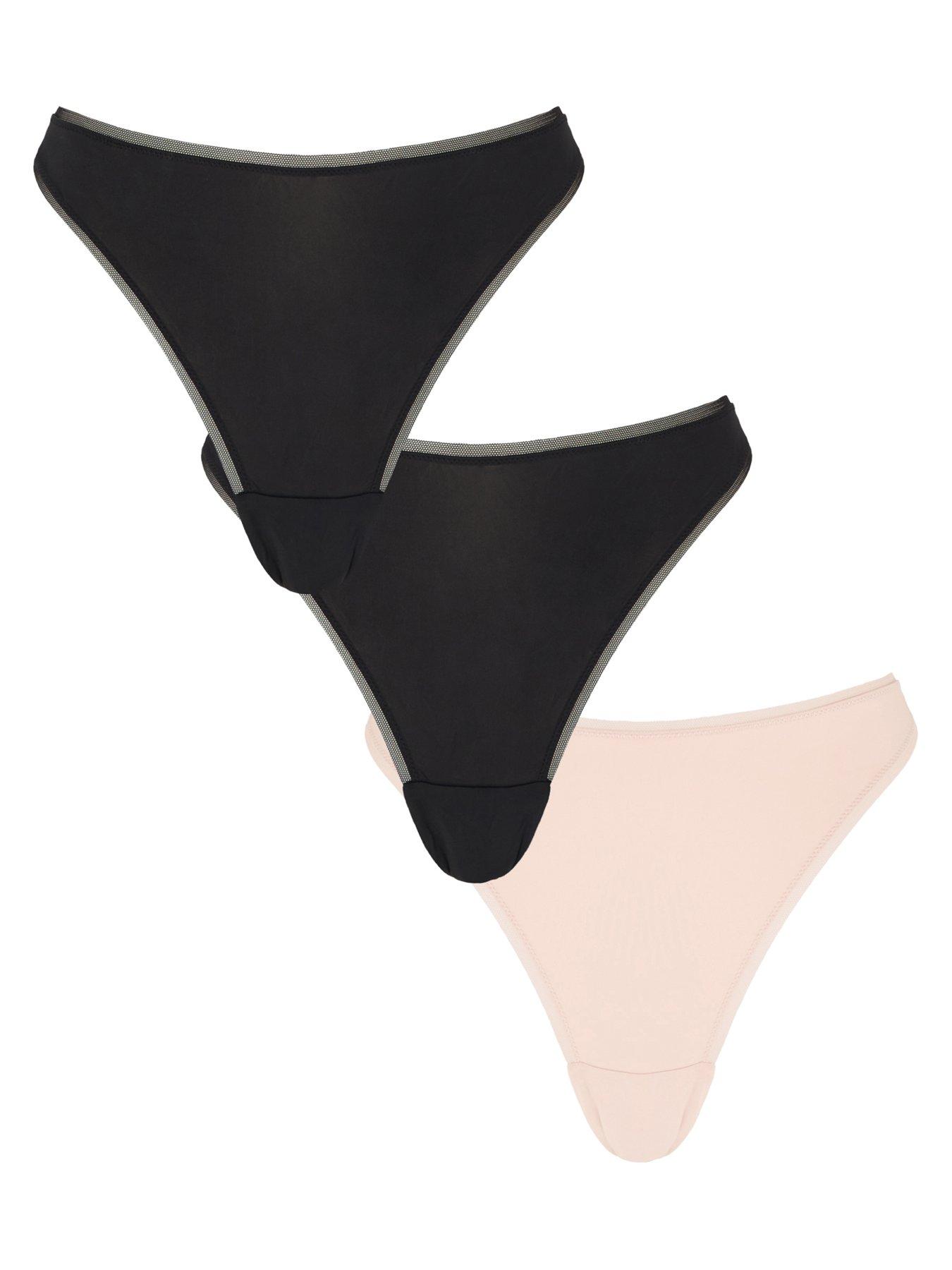 Image 1 of 6 of KBX 3 Pack Micro High Leg Brief - Multi