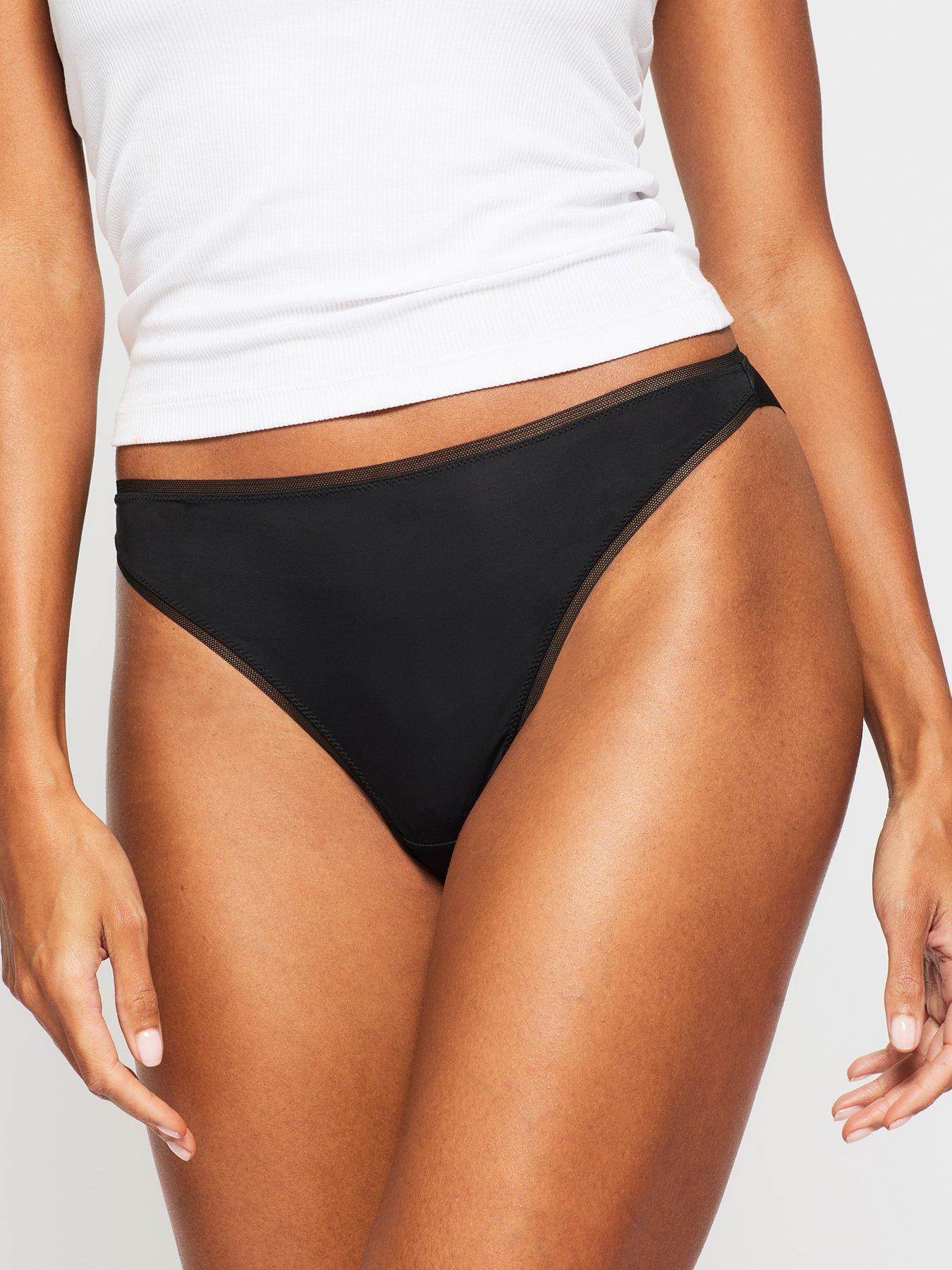 Image 3 of 6 of KBX 3 Pack Micro High Leg Brief - Multi