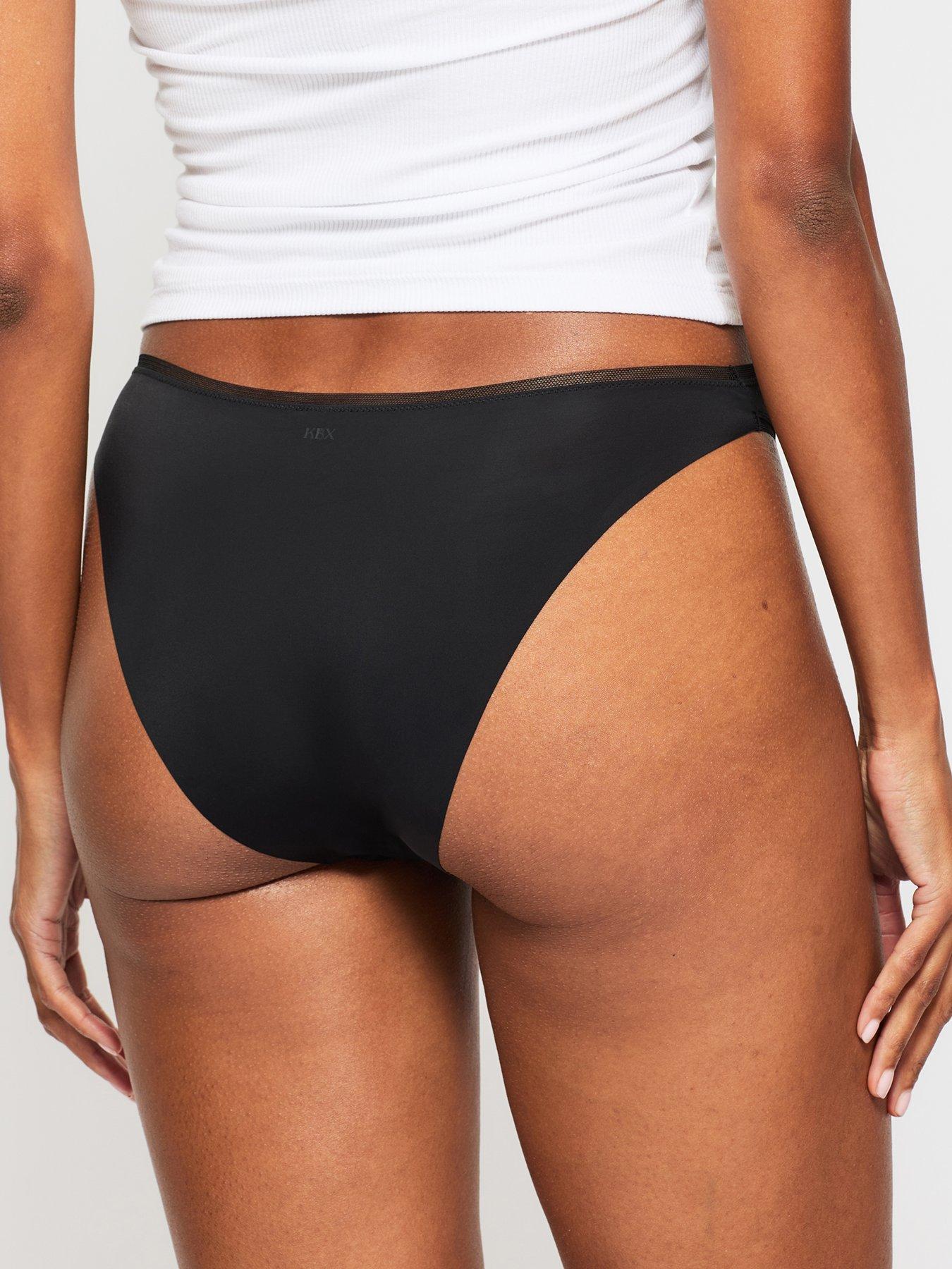 Image 5 of 6 of KBX 3 Pack Micro High Leg Brief - Multi