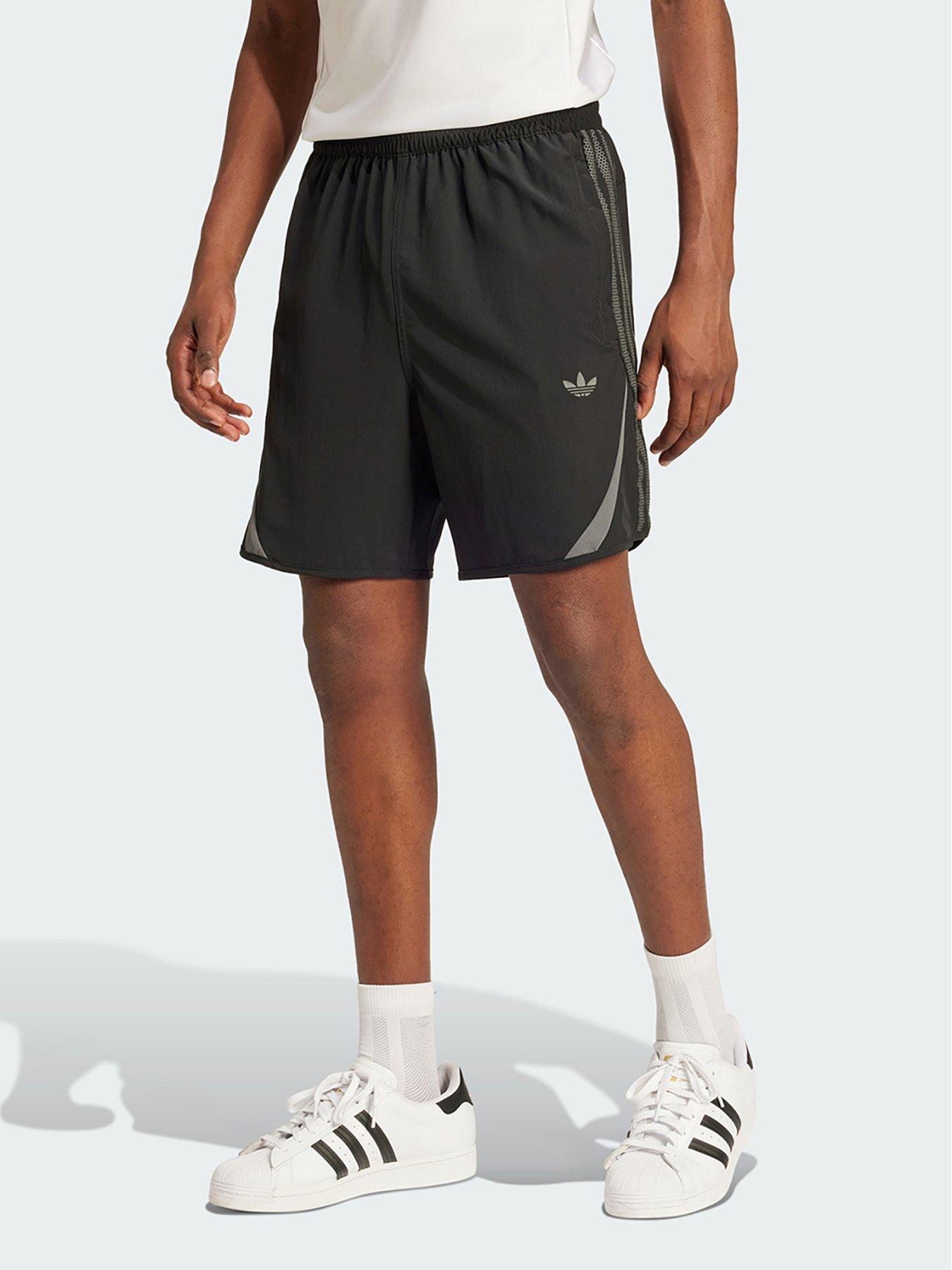 undefined Fashion Cutline Shorts - Black