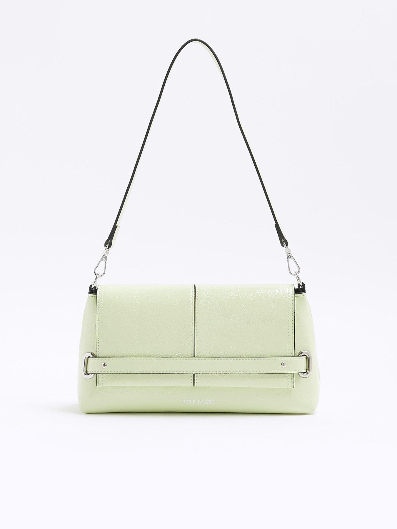Image 1 of 5 of River Island Fold Over Clutch Bag