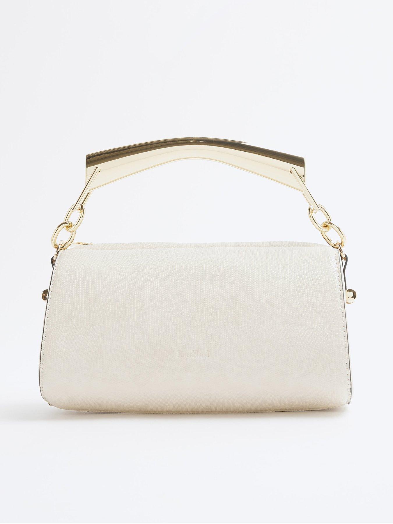 undefined Metal Handle Shoulder Bag