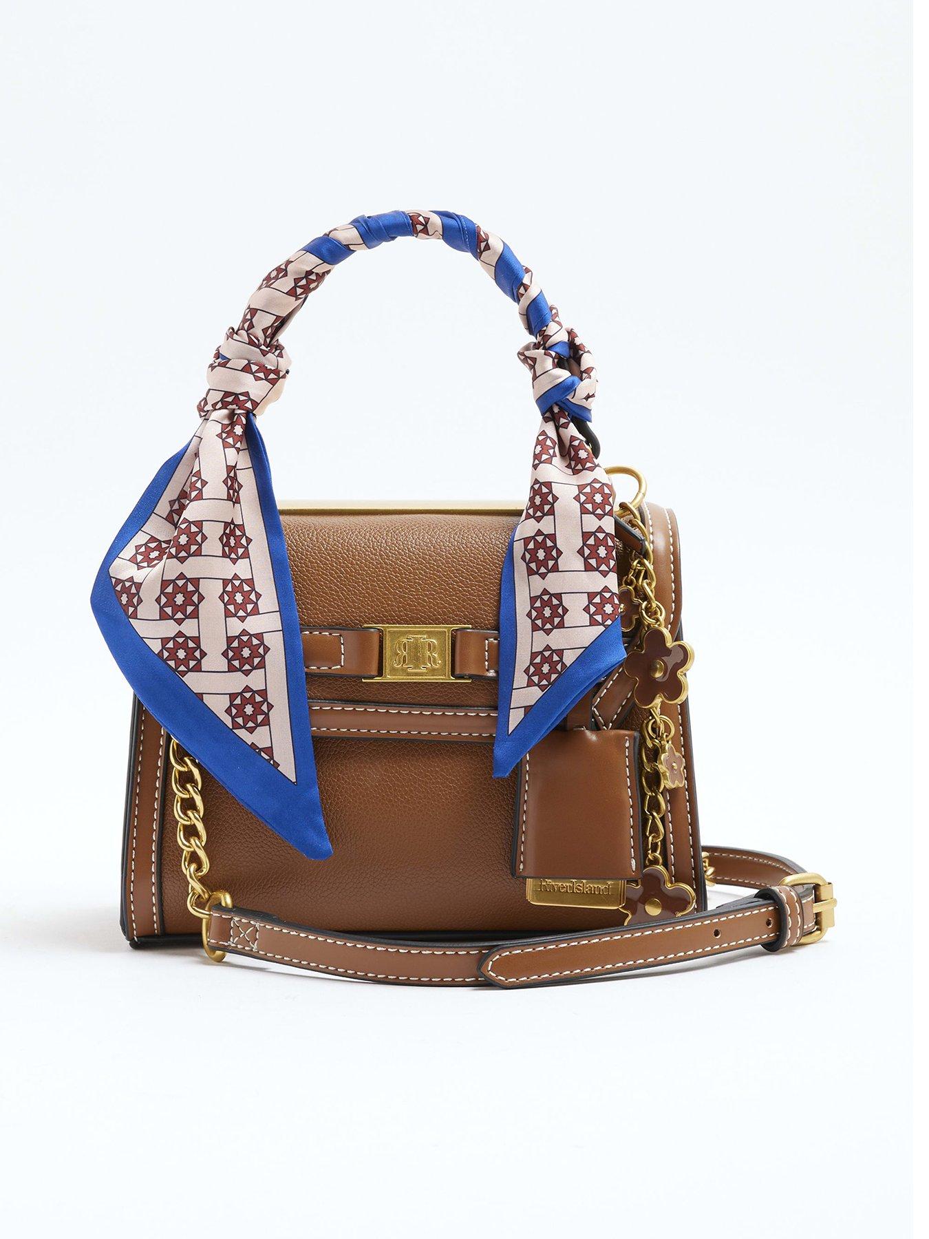 undefined Scarf Mini Tote Cross Body Bag