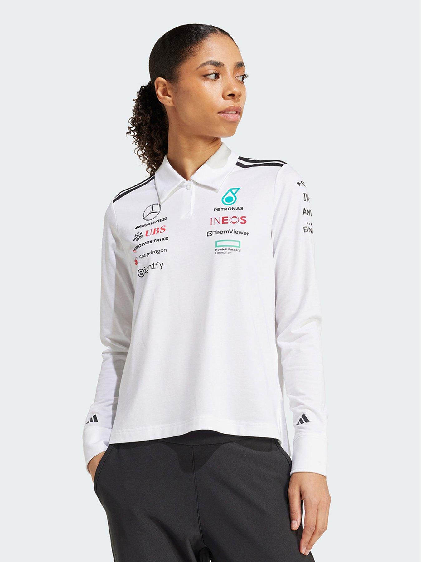 HIGH NECK LONG SLEEVE SPORT DRESS_White main image 0