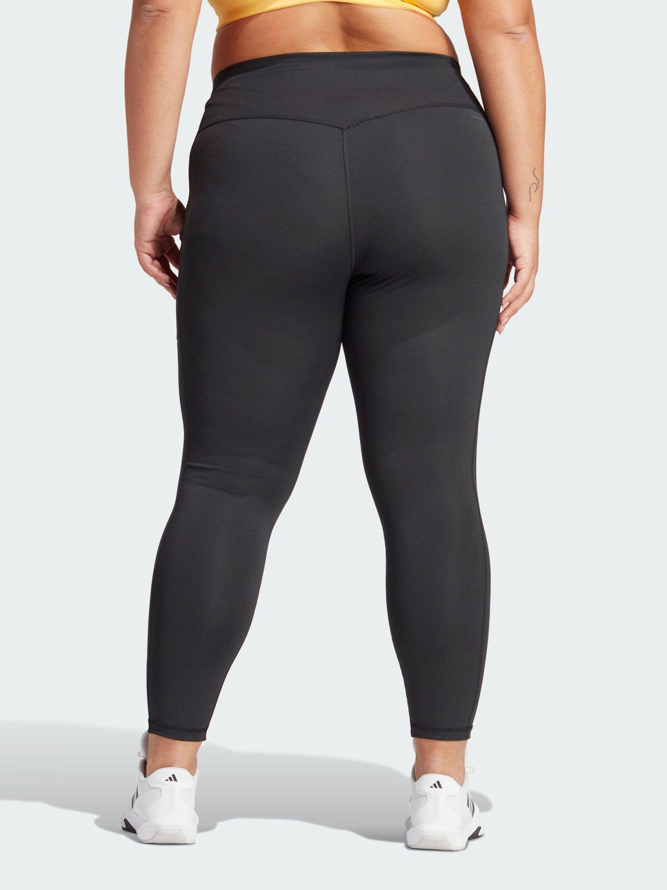 Image 2 of 5 of adidas Optime Full-Length Leggings (Plus Size)