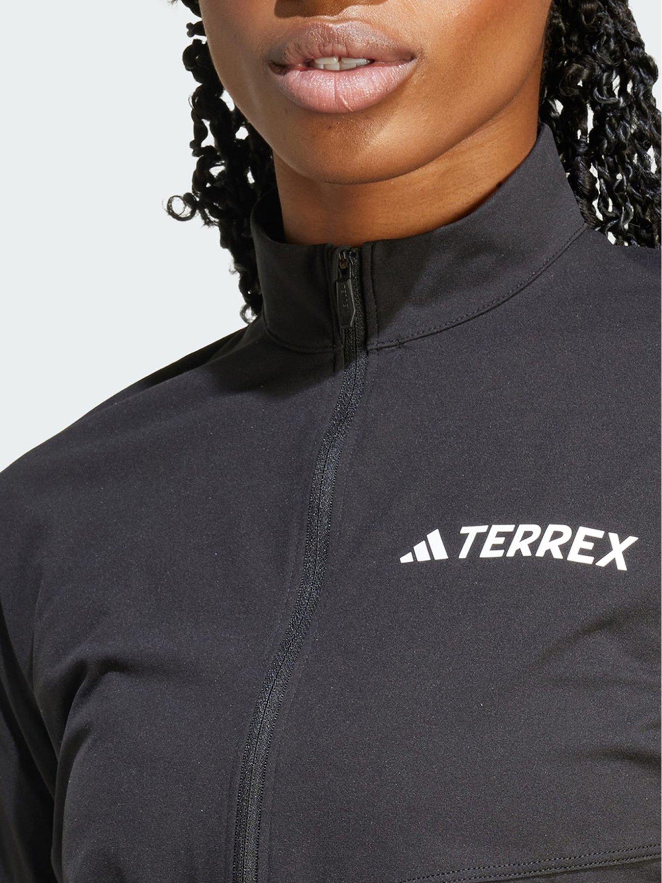 Image 3 of 5 of adidas Terrex Multi Climacool 1/2 Zip Long Sleeve Tee