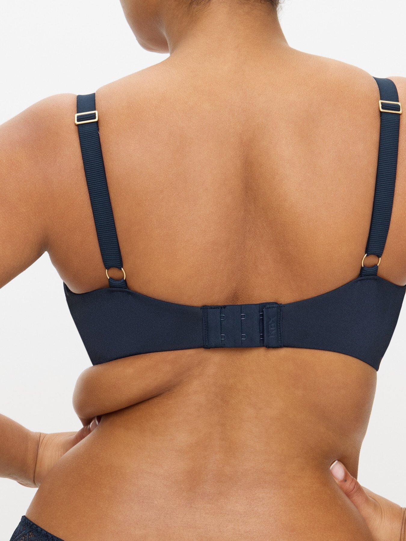 Image 2 of 3 of KBX Nellie Non Pad Balcony Bra - Dark Blue