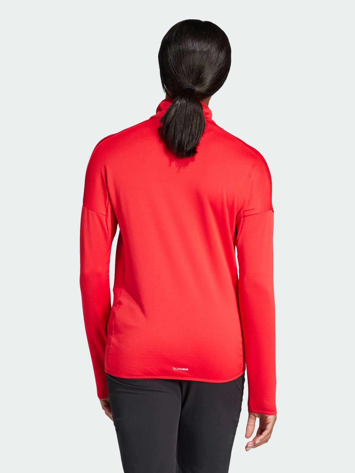 Image 2 of 5 of adidas Terrex Xperior Climawarm Light Fleece Jacket - Red