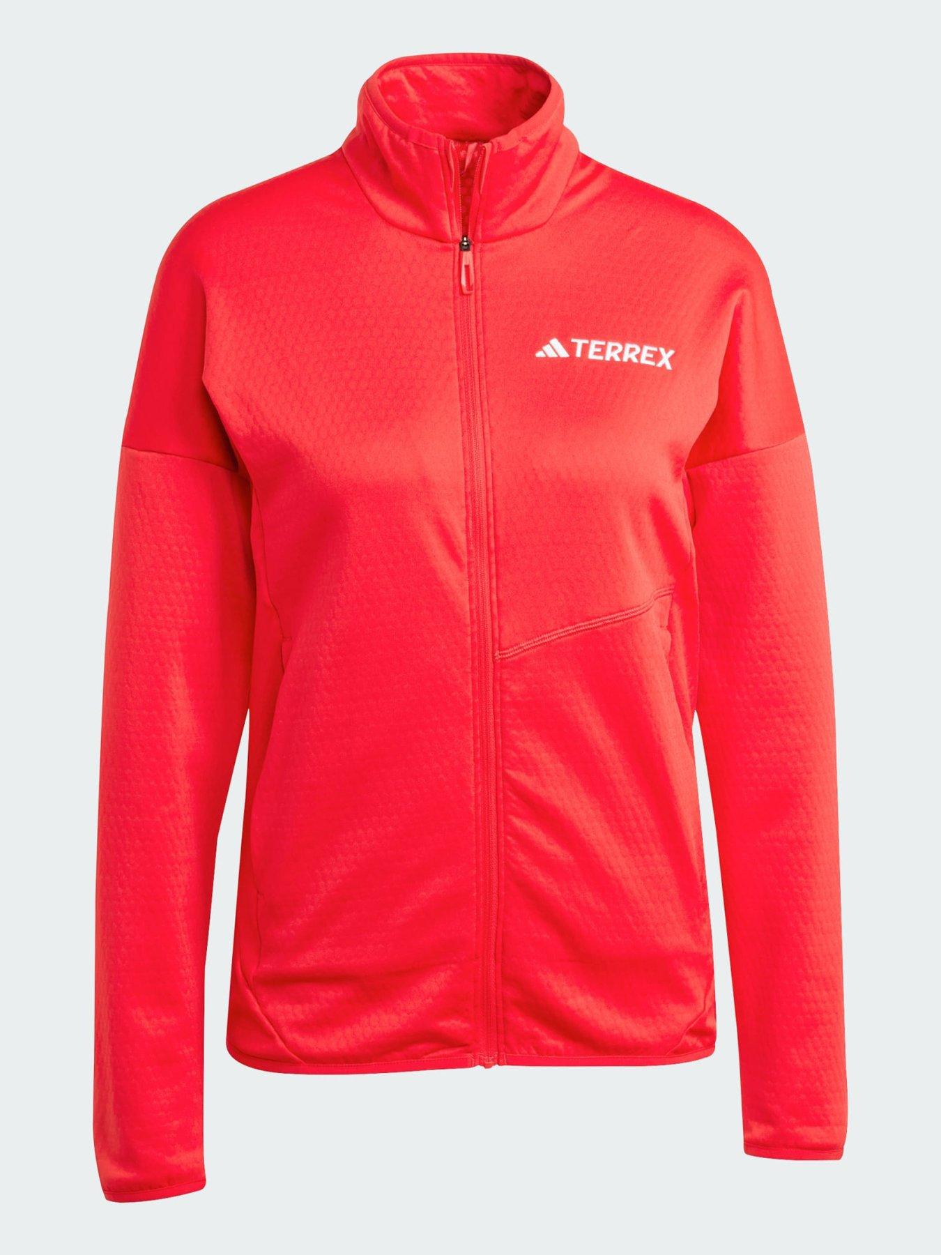 Image 5 of 5 of adidas Terrex Xperior Climawarm Light Fleece Jacket - Red