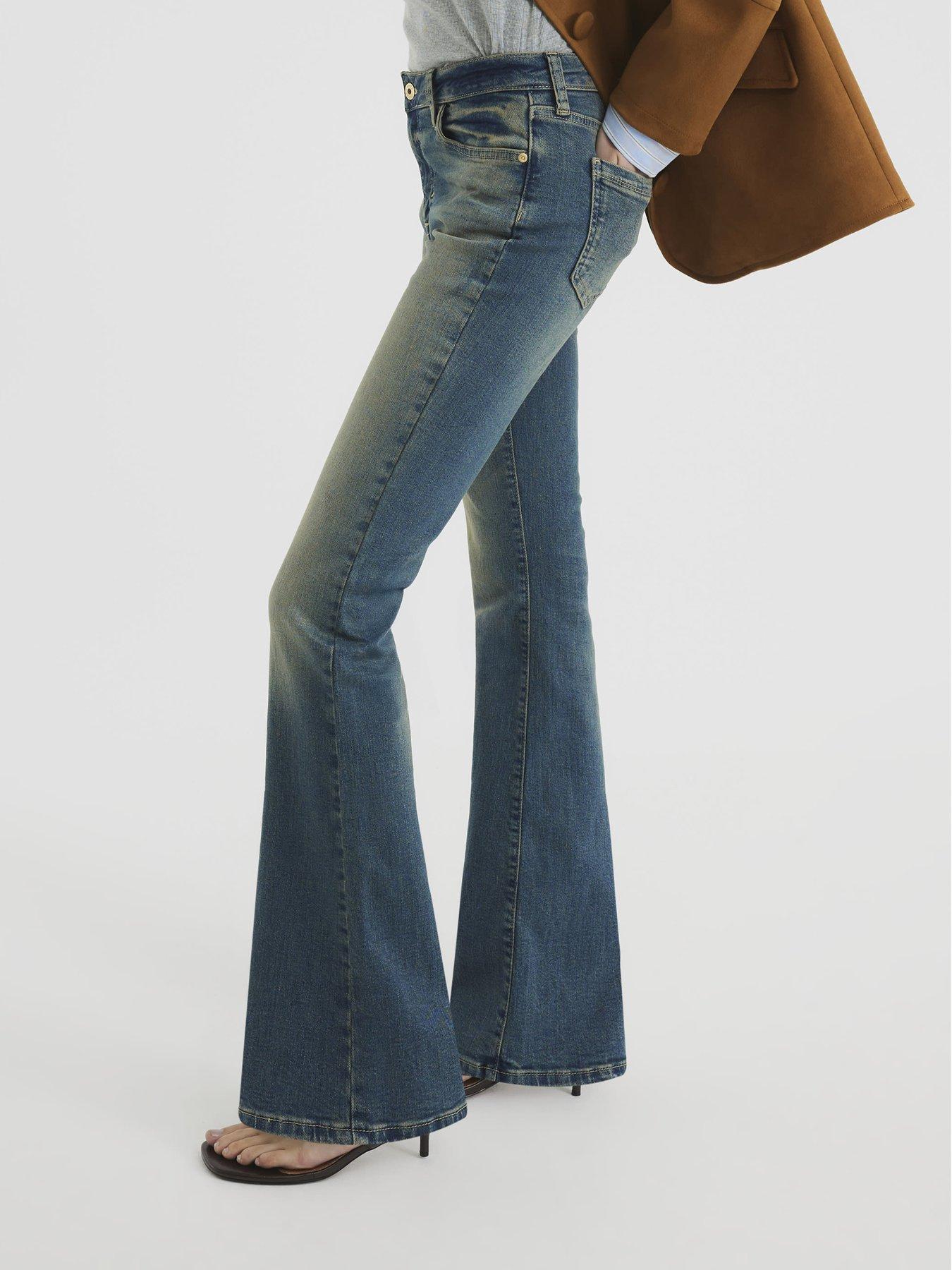 undefined Denim Bootcut Mid Rise Jeans