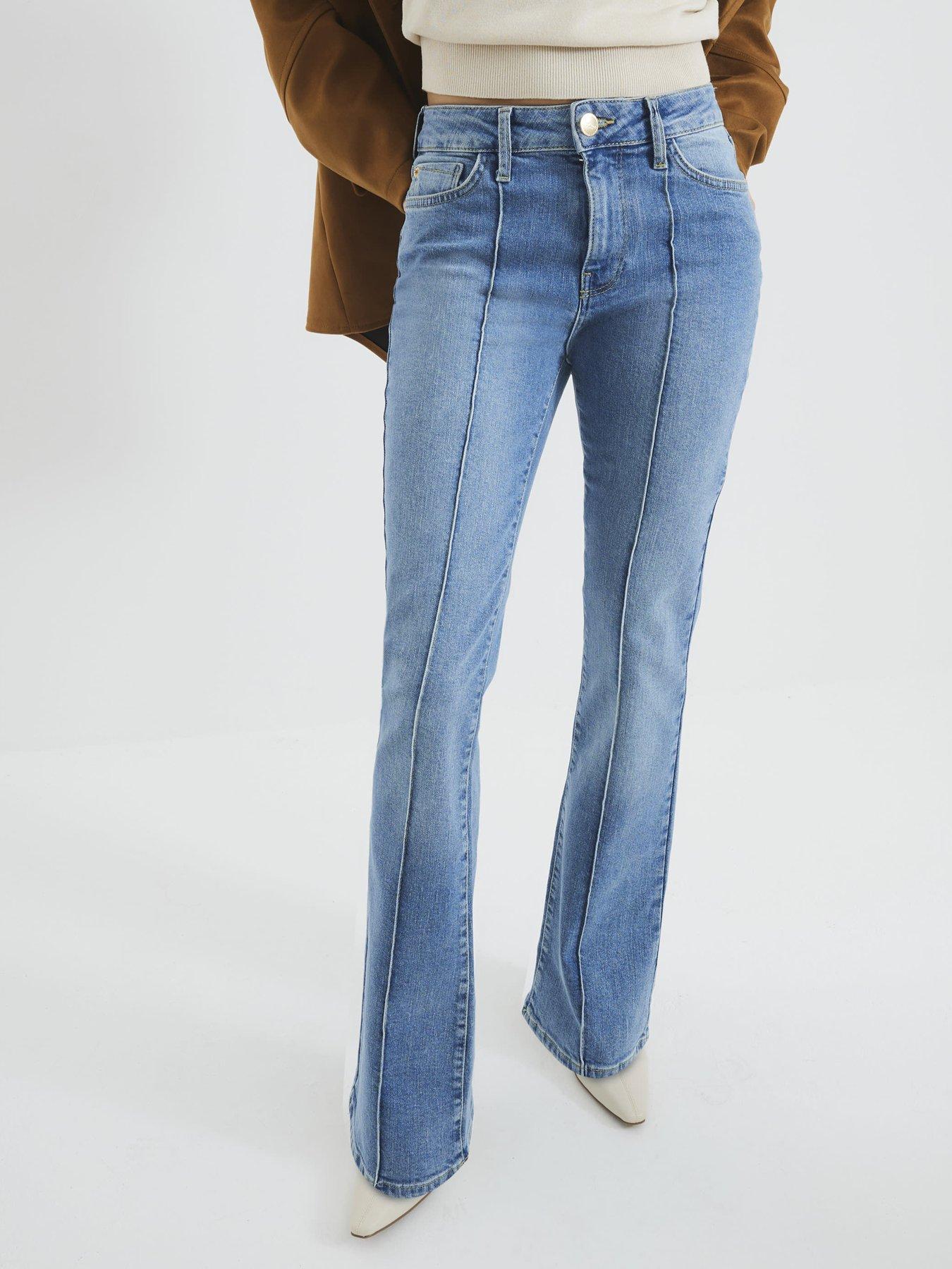 undefined Denim Bootcut Mid Rise Jeans