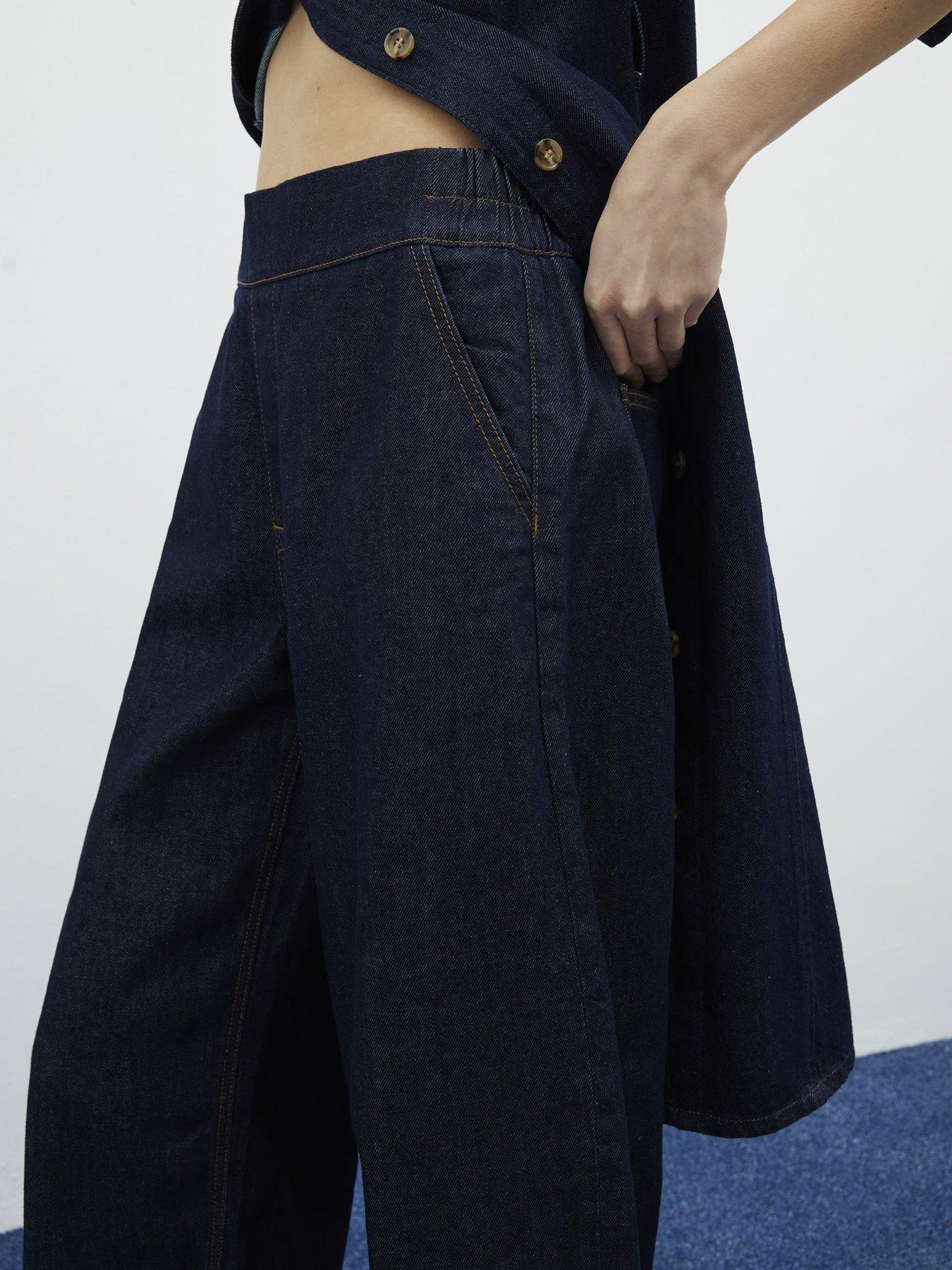 Flare Jeans River Island Ankle Grazer Jeans Buy River Island Blue