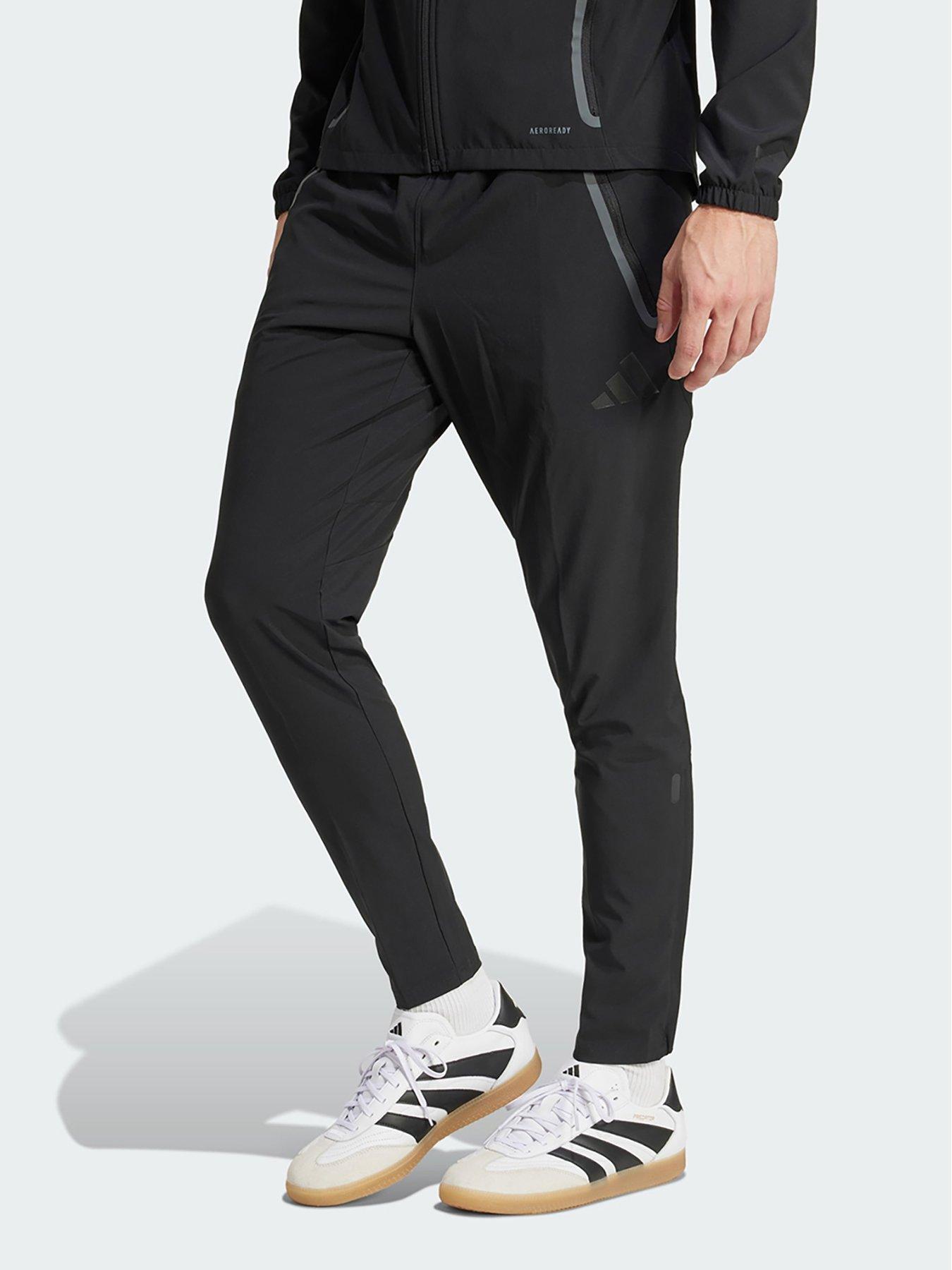Image 1 of 5 of adidas Real Madrid Tiro 25 Competition Vis Tech Travel Pants - Black