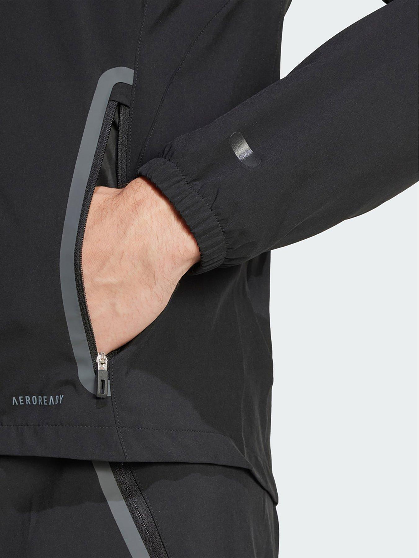 Image 4 of 5 of adidas Real Madrid Tiro 25 Competition Vis Tech Travel Jacket - Black
