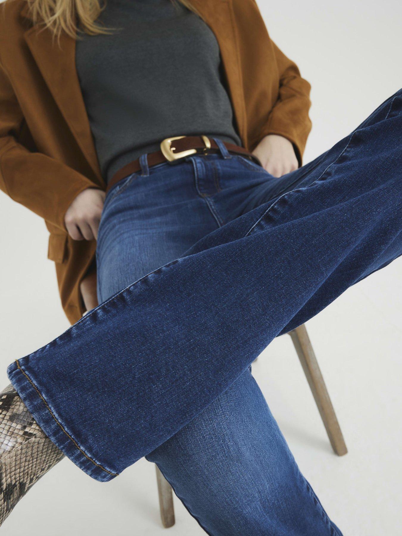 Image 3 of 5 of River Island Denim Mid Rise Bootcut Jeans