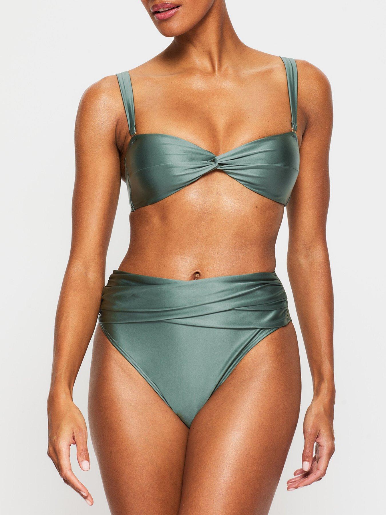 Kbx Swim Solid Collections Bikini Top