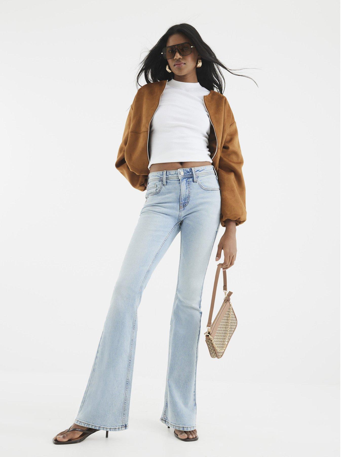 undefined Bootcut Mid Rise Jeans