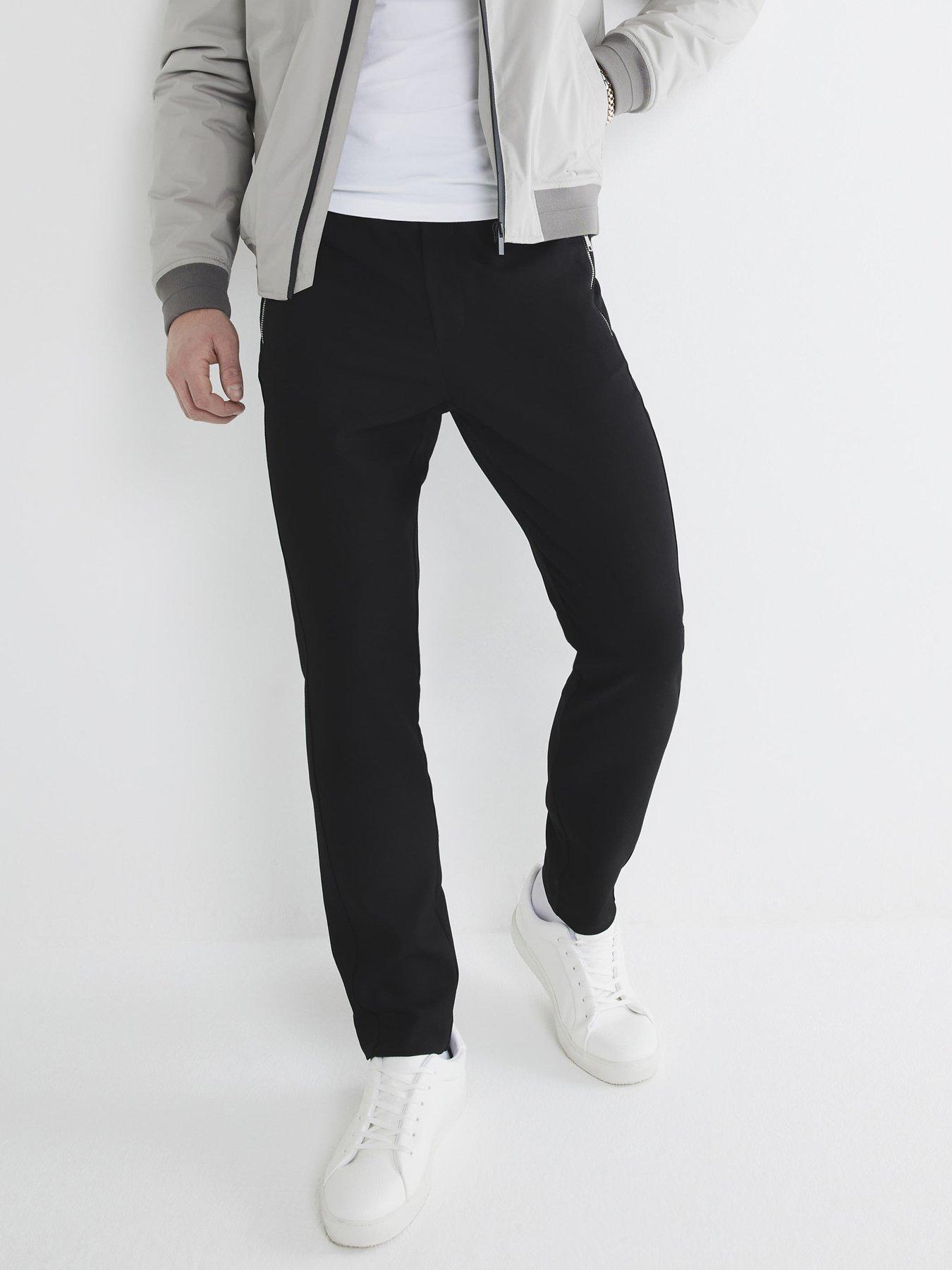 undefined Textured Smart Joggers