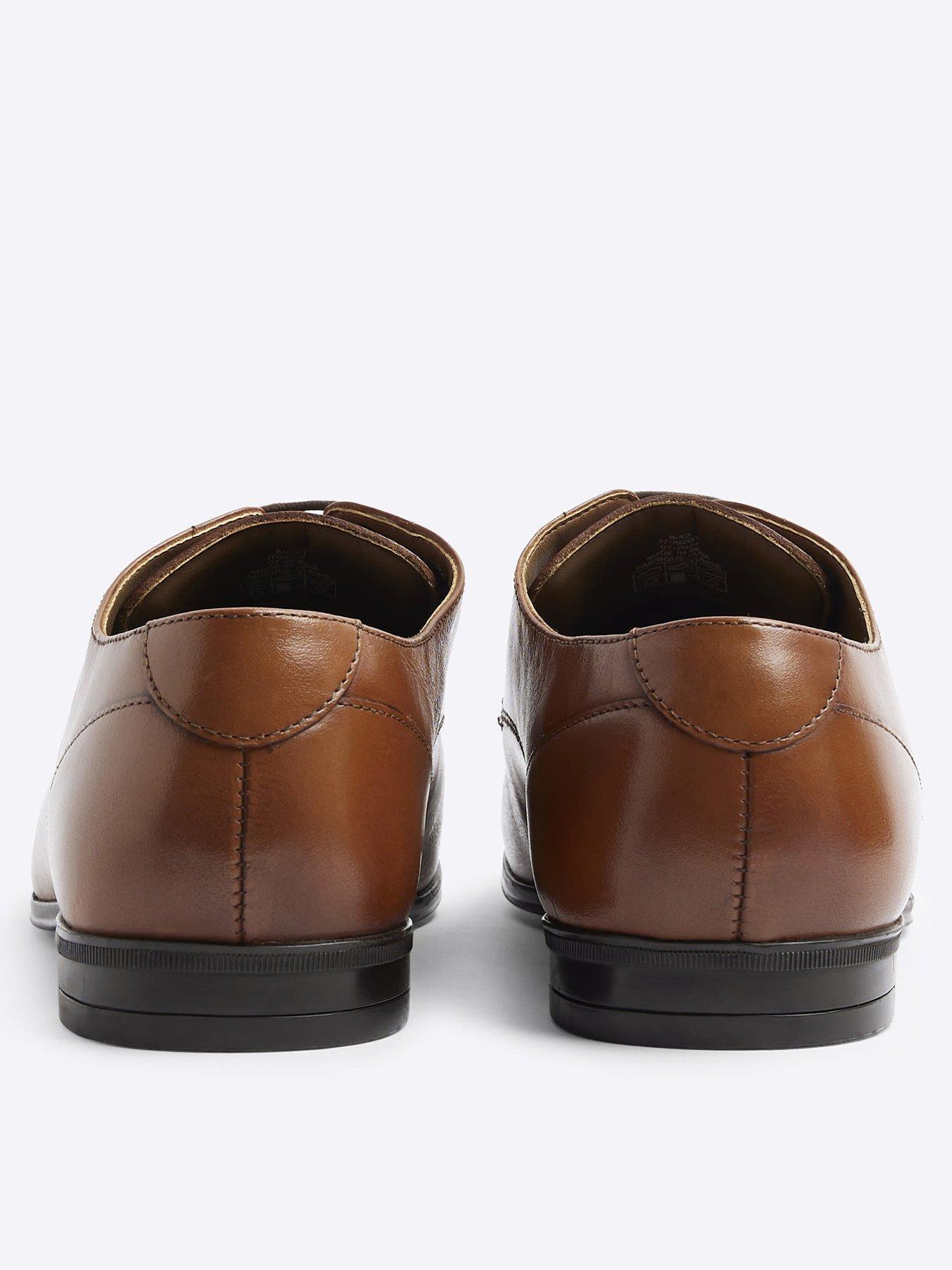 River Island Leather Wide Fit Derby Shoes Very