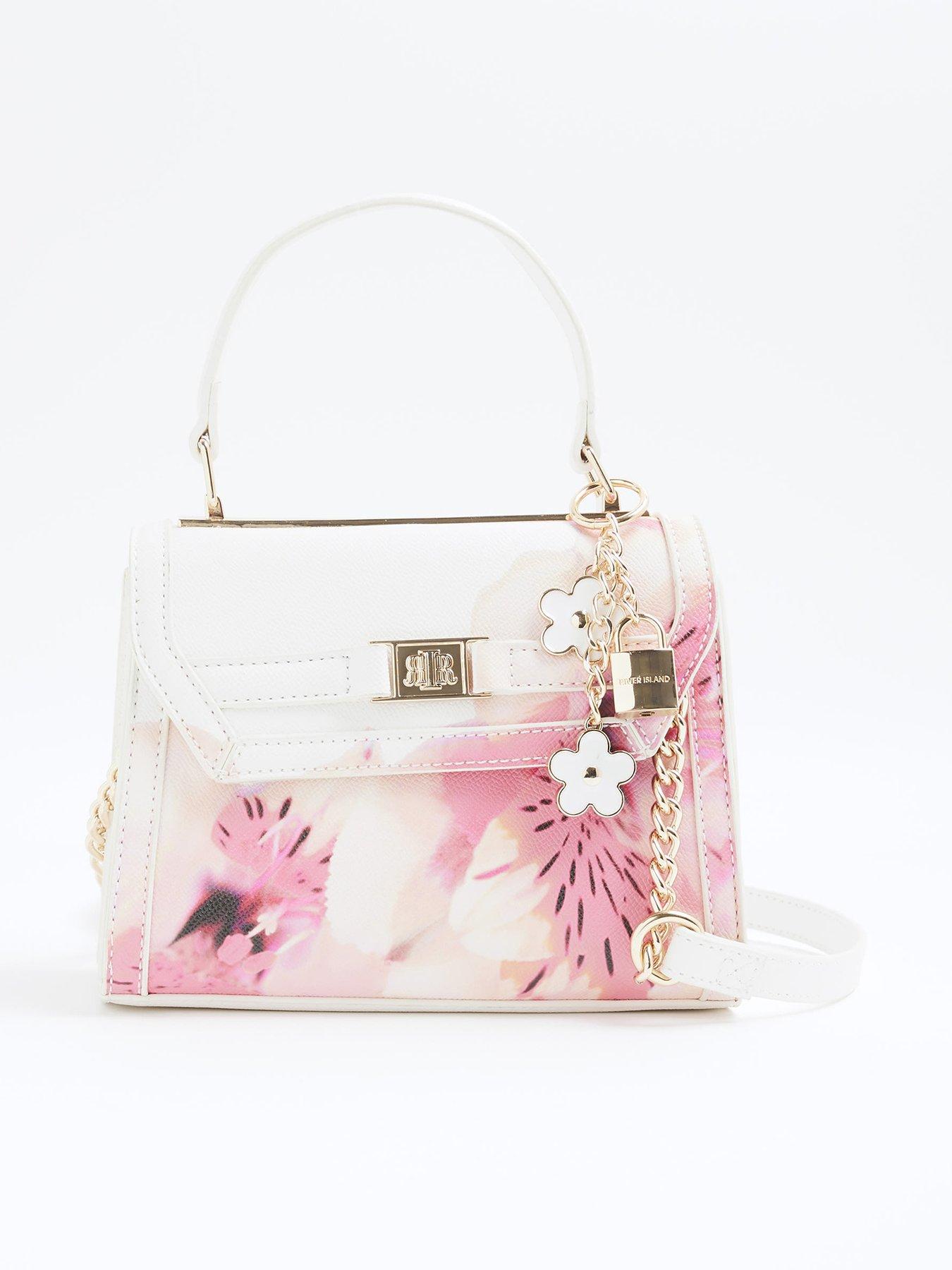 undefined Floral Mini Tote Cross Body Bag