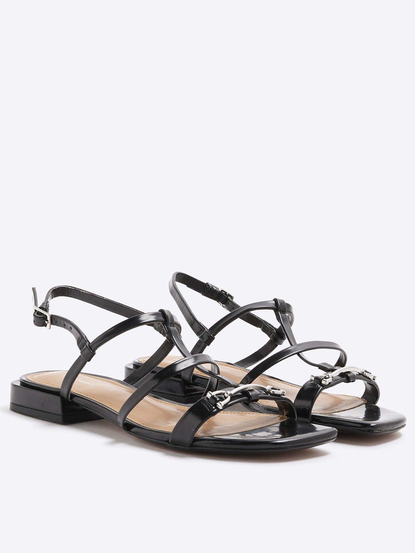 undefined Strappy Flat Sandals