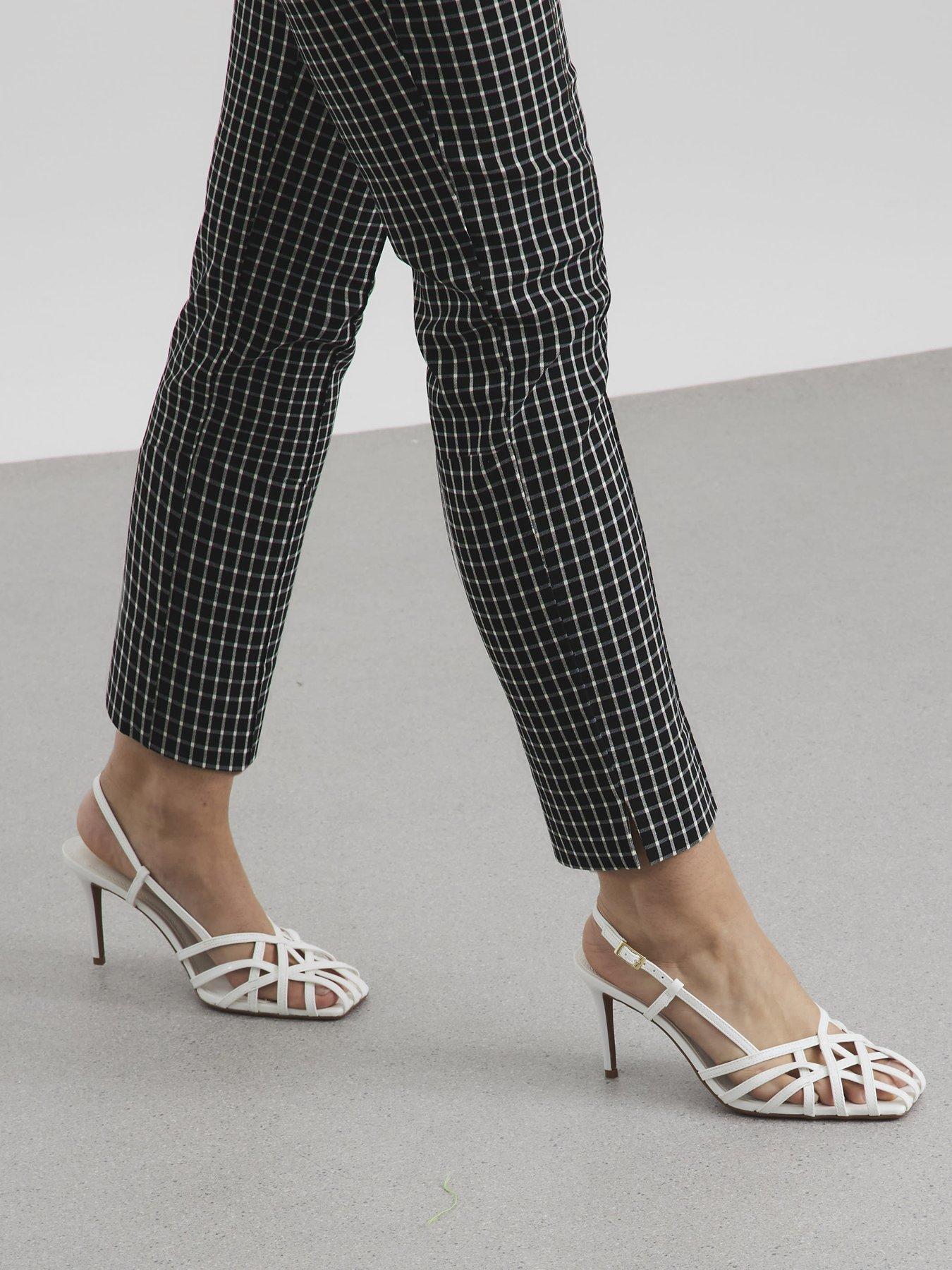 Image 4 of 5 of River Island Caged Square Toe Heels