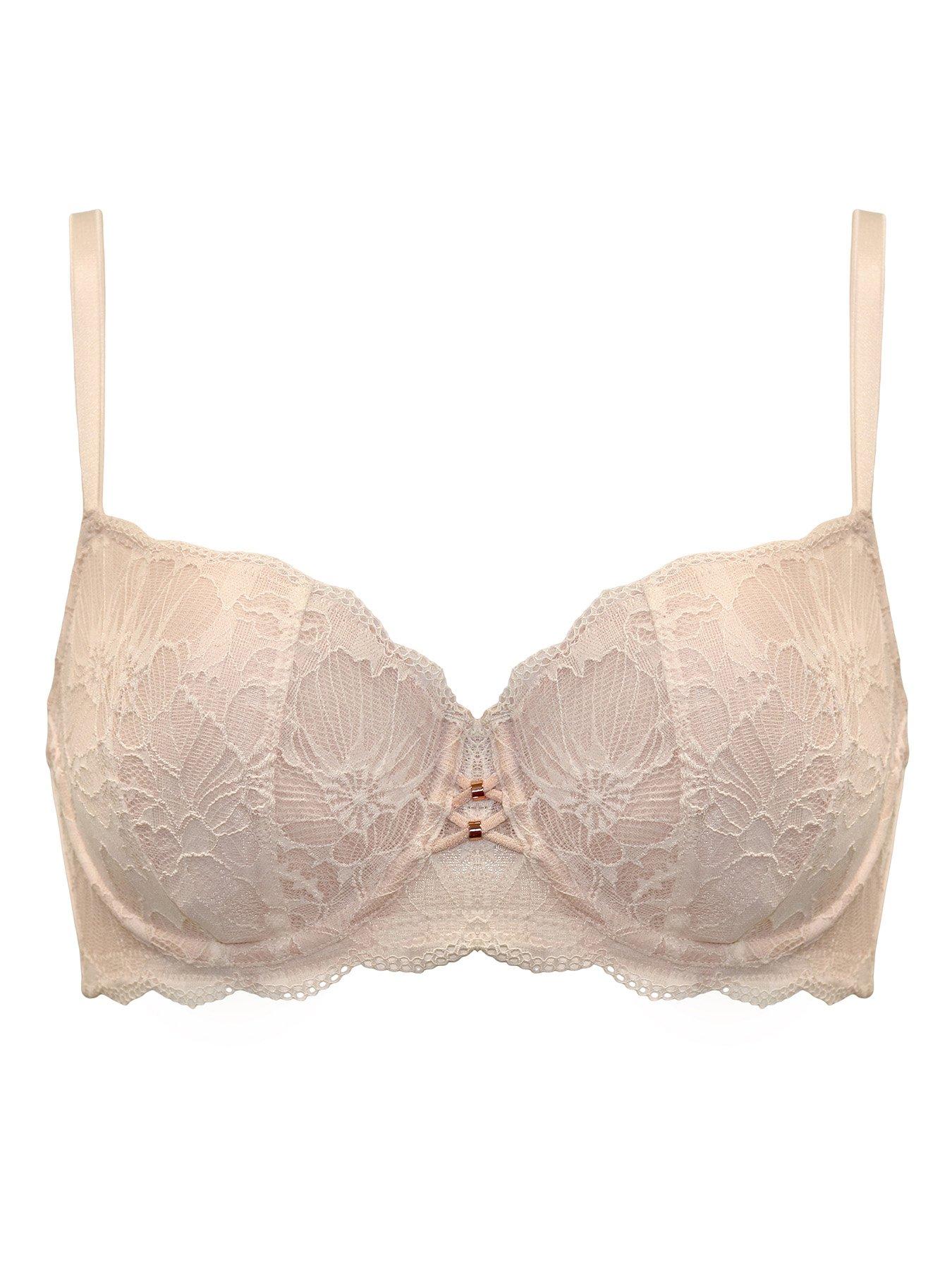 Image 3 of 4 of Pour Moi Atelier Lace Non-Padded Underwired Balcony Bra D-G