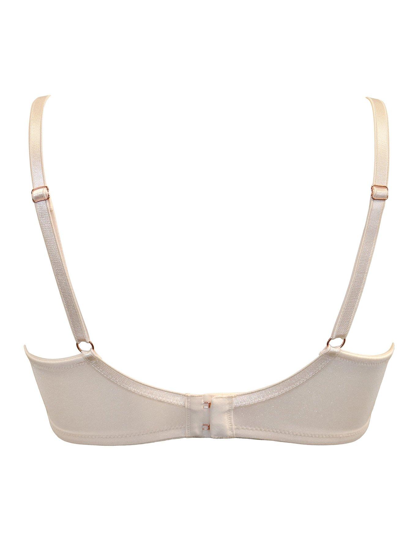 Image 4 of 4 of Pour Moi Atelier Lace Non-Padded Underwired Balcony Bra D-G