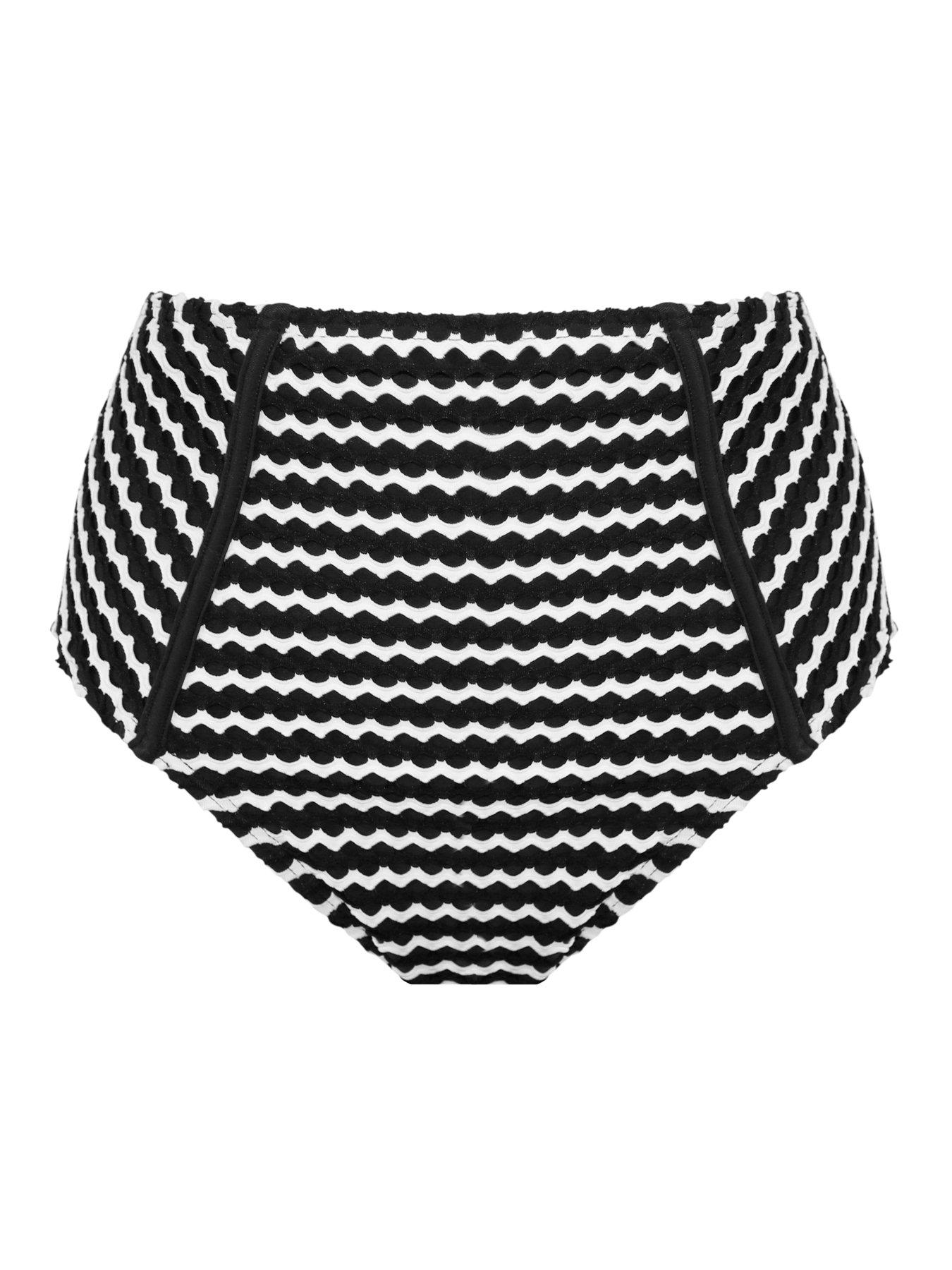 Image 3 of 4 of Pour Moi Sun City Crochet High Waist Bikini Brief