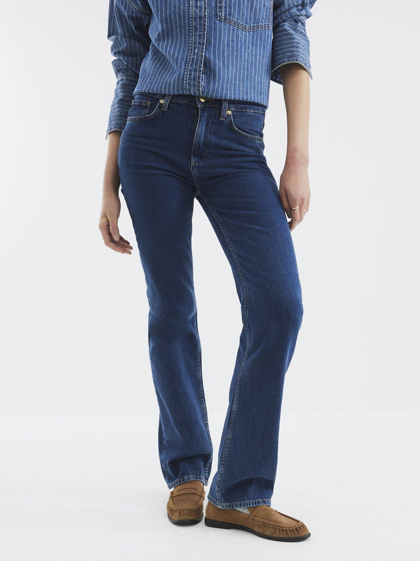 undefined Stretch Straight Jeans