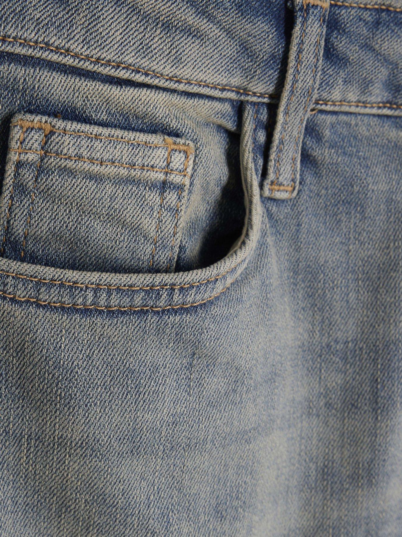 Image 5 of 5 of River Island Petite Slim Fit High Waisted Jeans