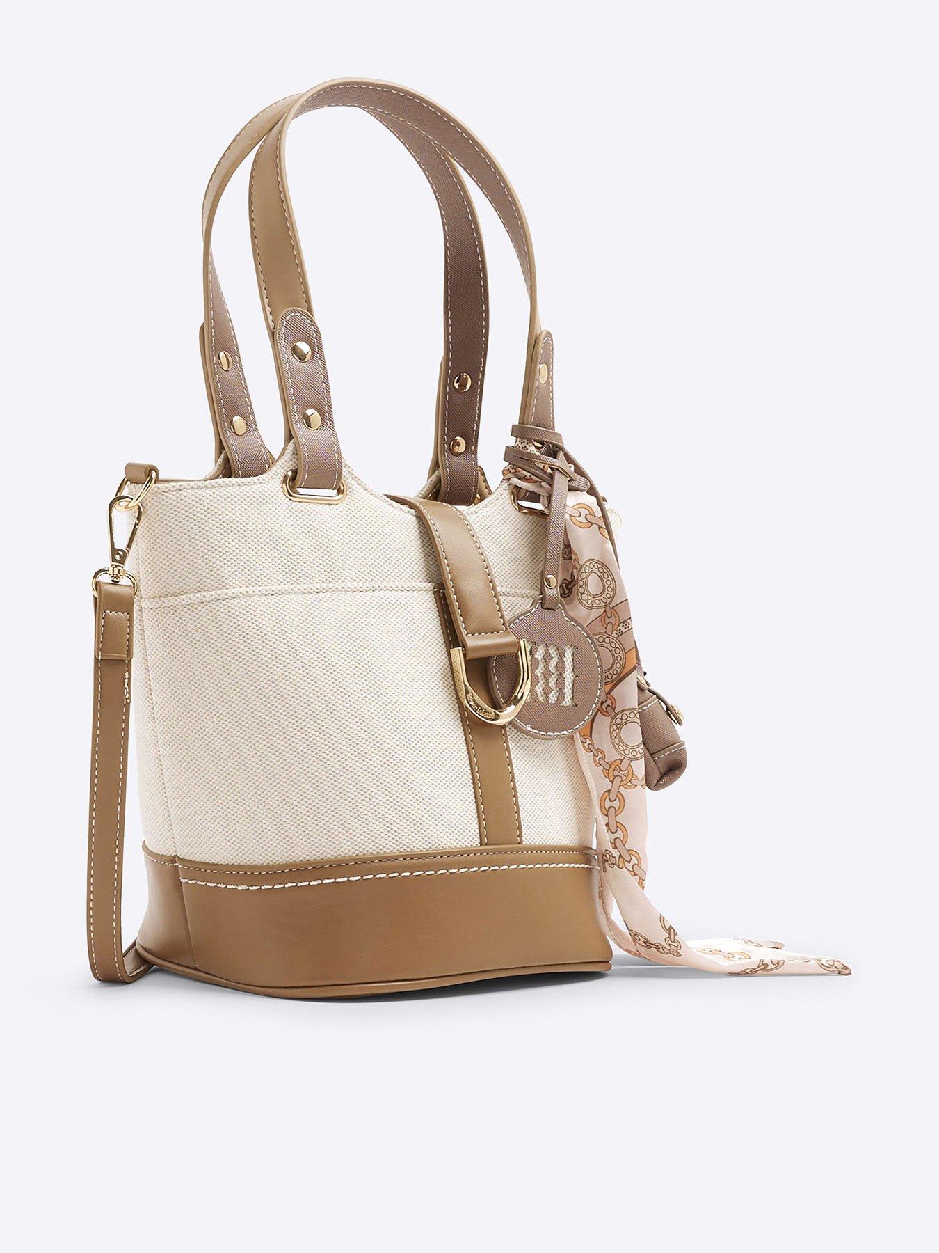 undefined Panelled Bucket Bag