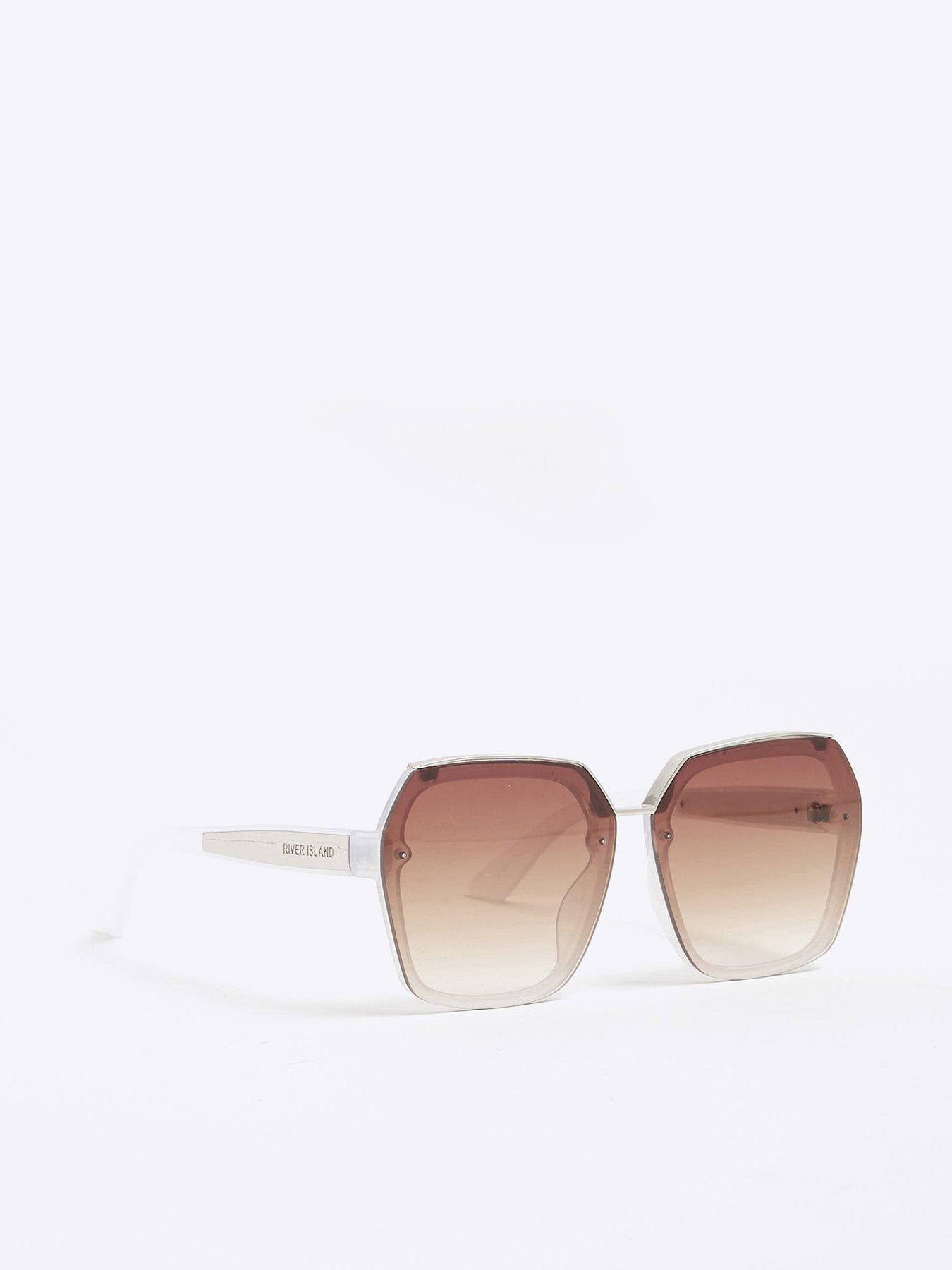 undefined Metal Hexagon Sunglasses