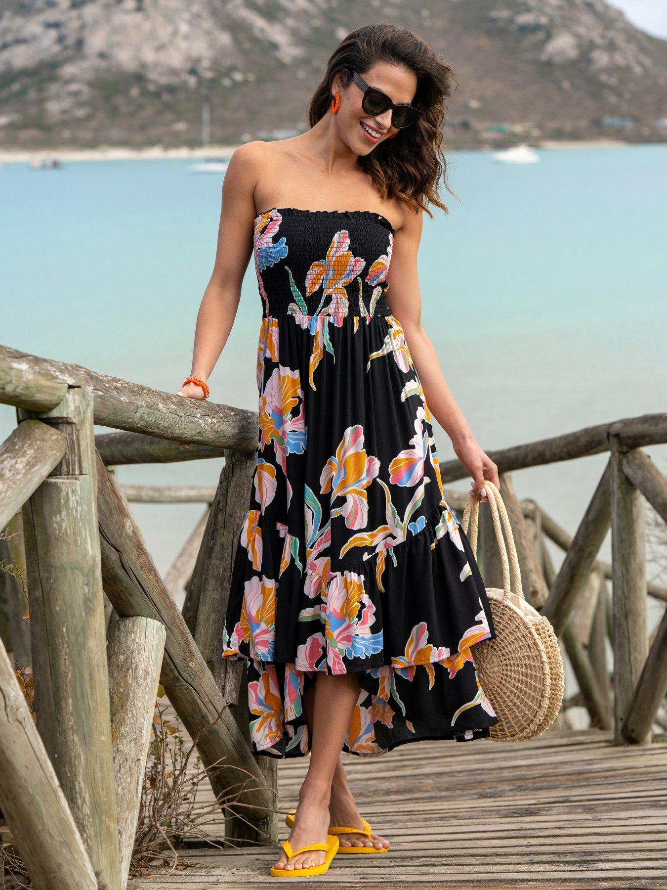 pour-moi-strapless-asymmetric-tiered-woven-maxi-dress-blackmulti